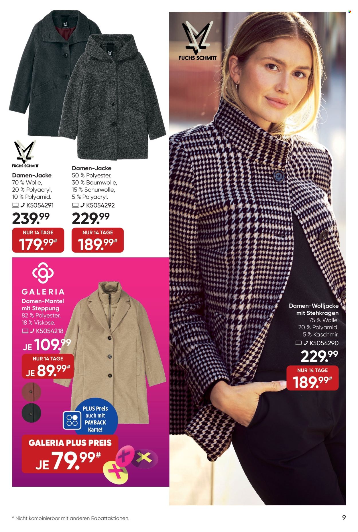 GALERIA Karstadt Kaufhof Prospekte  - 29.09.2025 - 12.10.2025. Seite 9