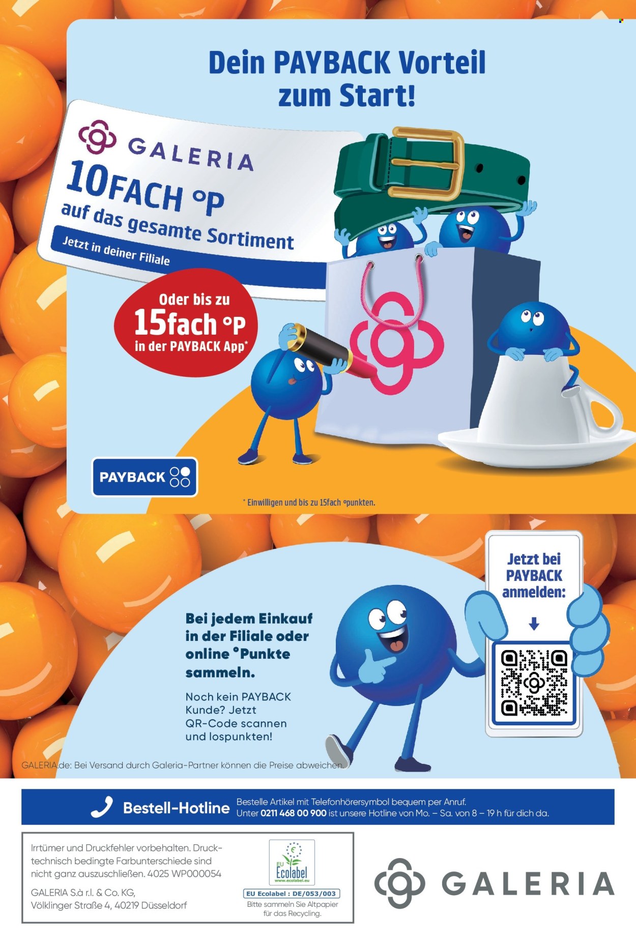 GALERIA Karstadt Kaufhof Prospekte  - 29.09.2025 - 12.10.2025. Seite 40