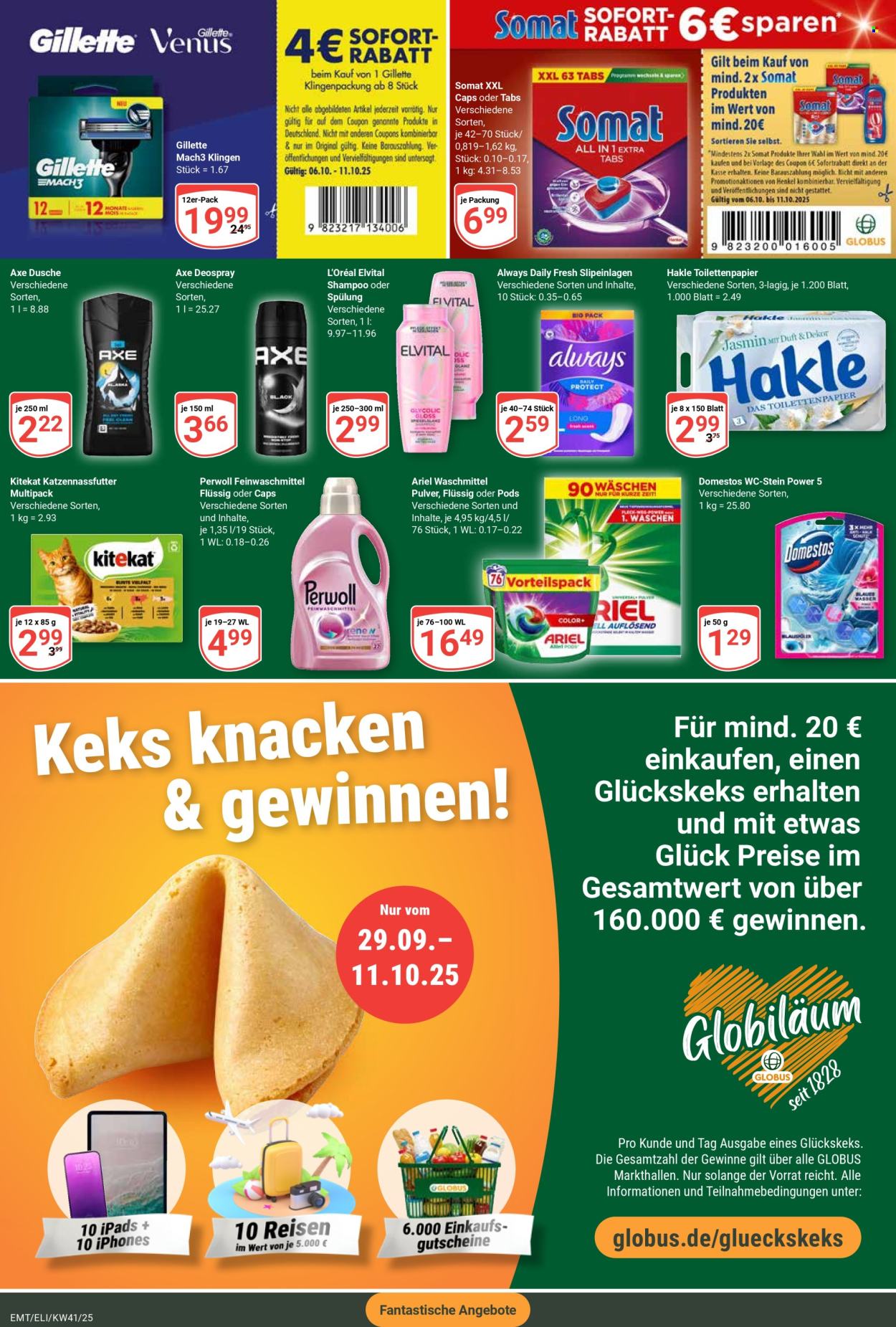 Globus Prospekte  - 6.10.2025 - 11.10.2025. Seite 5