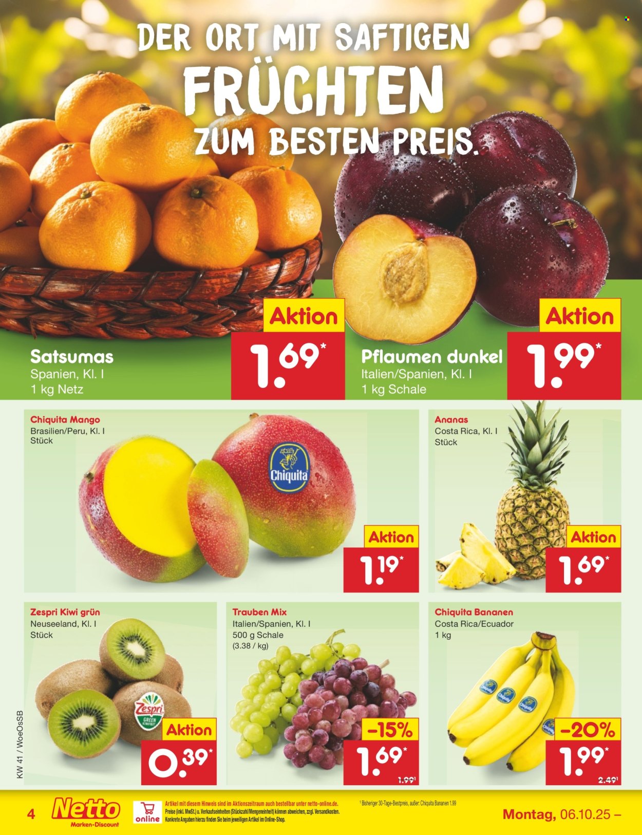 Netto Marken-Discount Prospekte  - 6.10.2025 - 11.10.2025. Seite 4