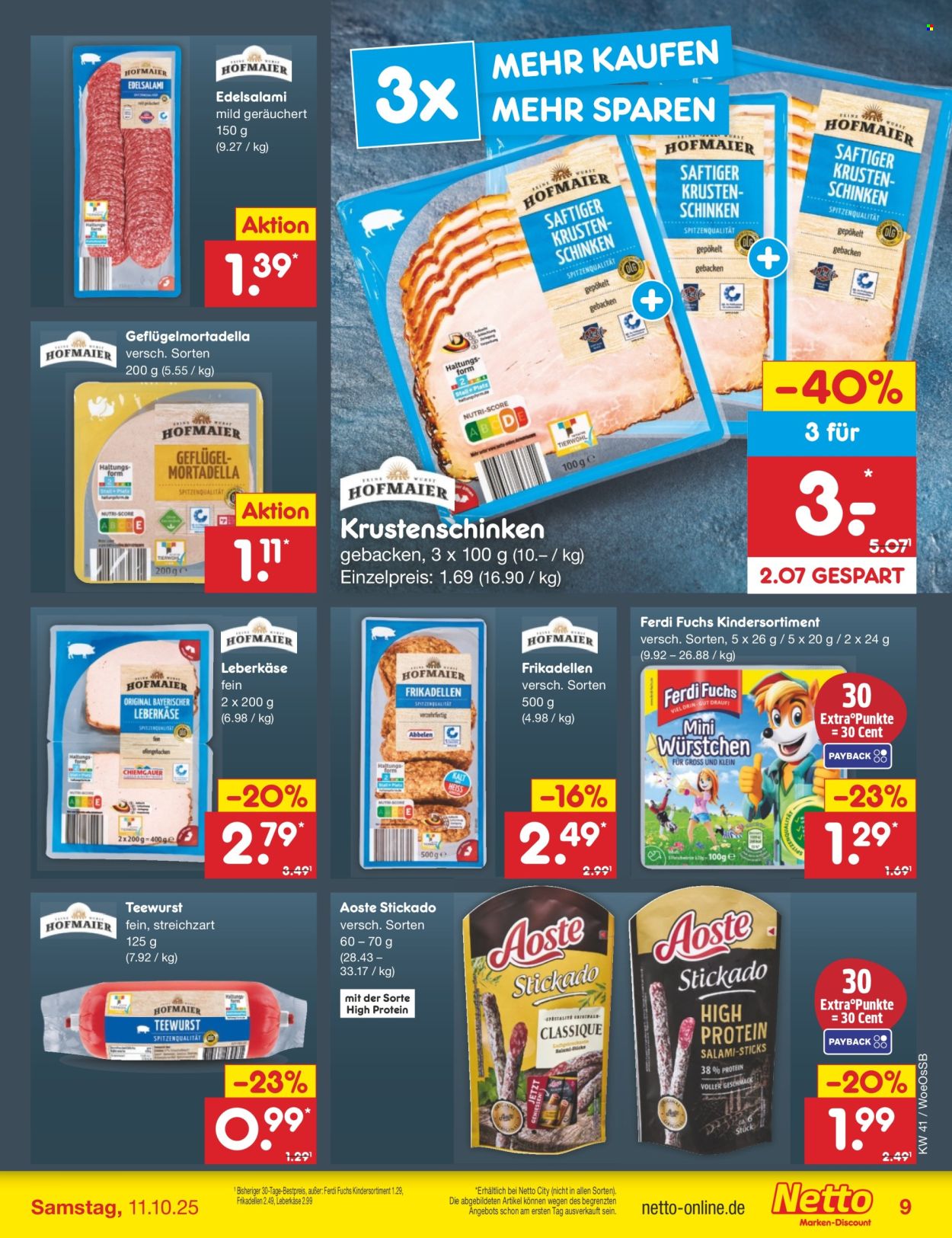Netto Marken-Discount Prospekte  - 6.10.2025 - 11.10.2025. Seite 11