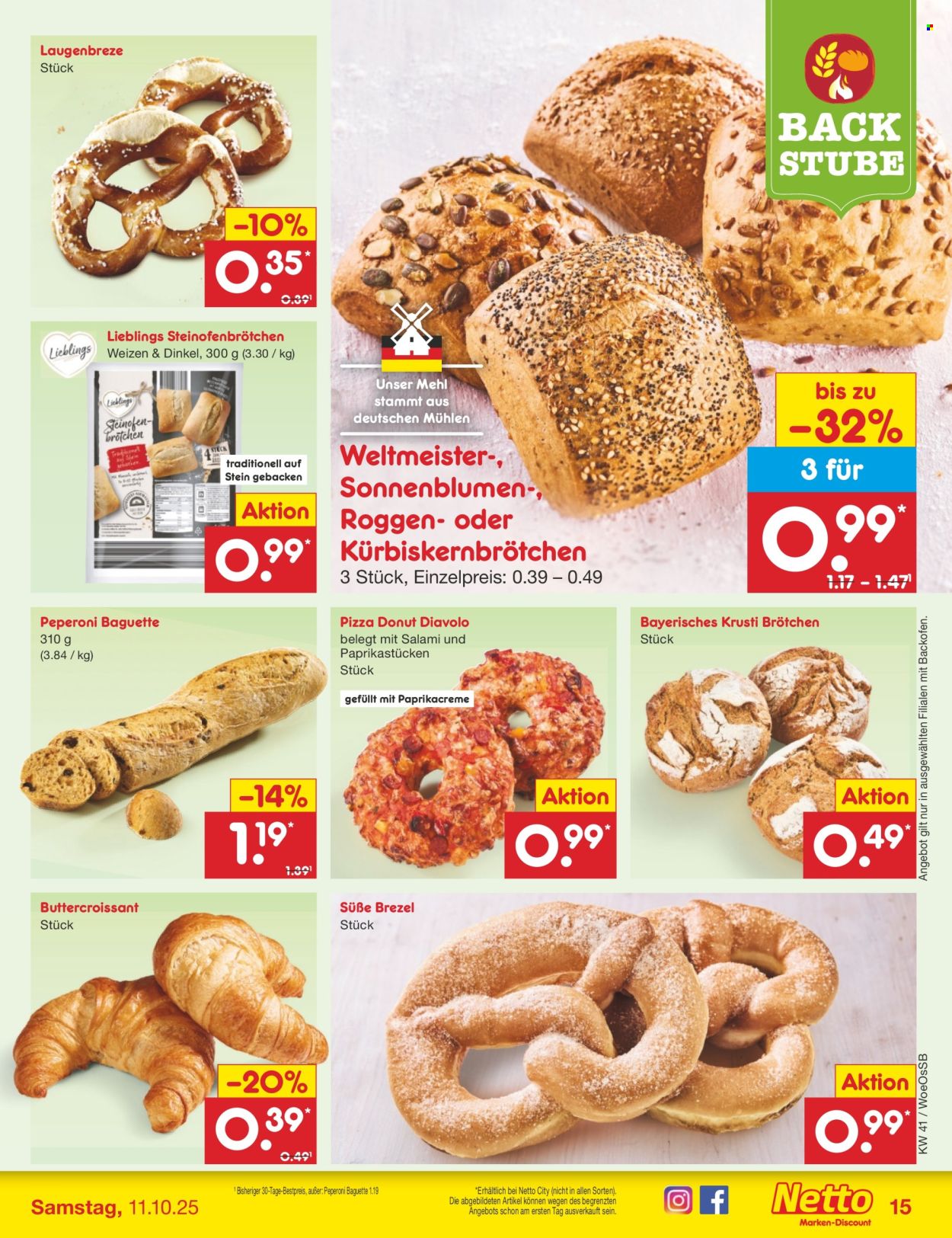 Netto Marken-Discount Prospekte  - 6.10.2025 - 11.10.2025. Seite 17