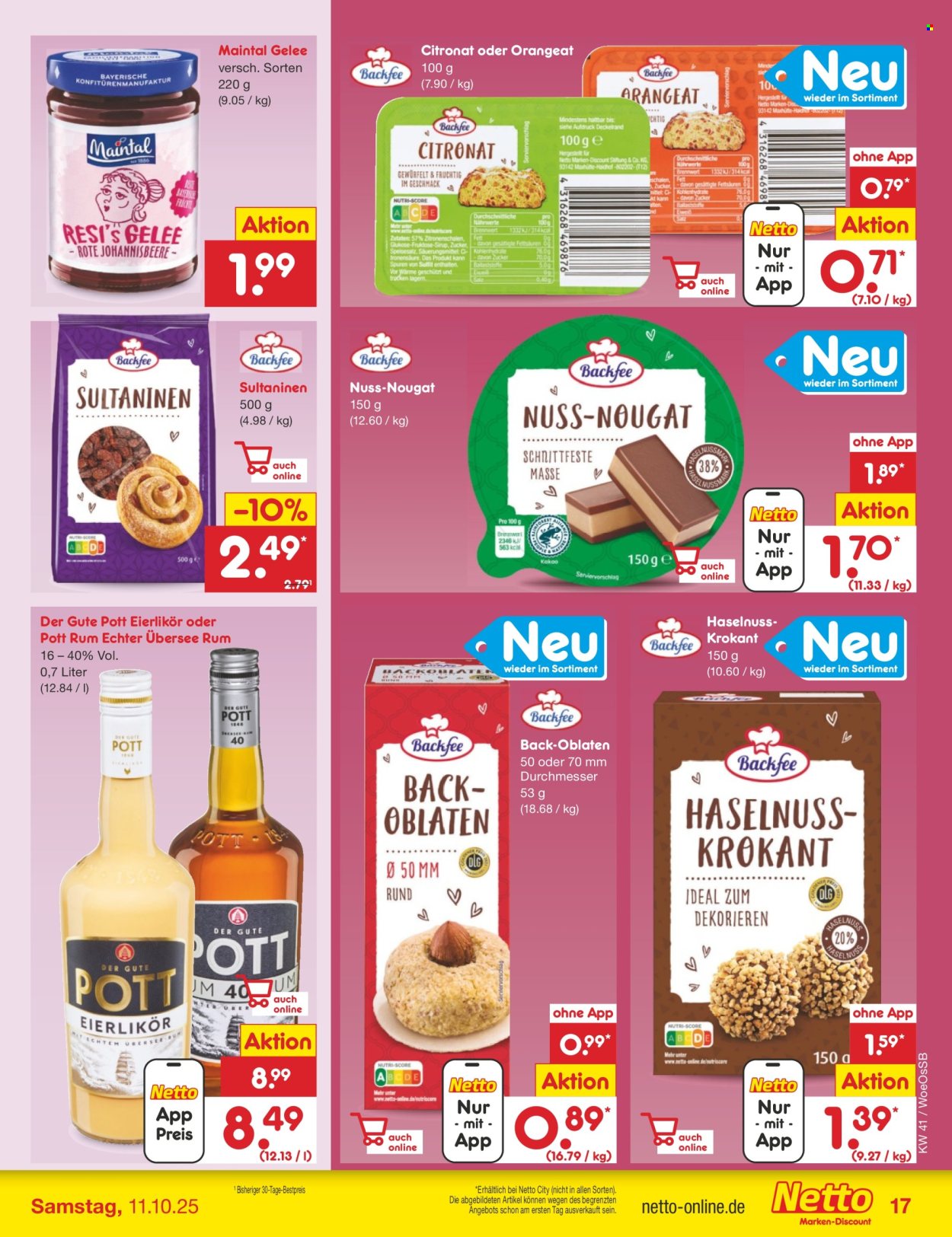 Netto Marken-Discount Prospekte  - 6.10.2025 - 11.10.2025. Seite 19