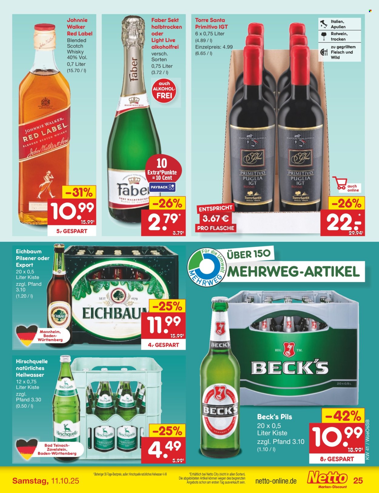 Netto Marken-Discount Prospekte  - 6.10.2025 - 11.10.2025. Seite 29