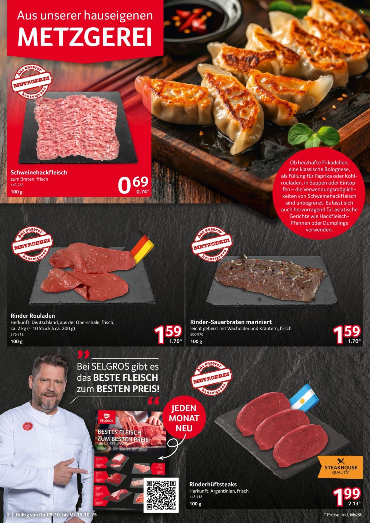 Selgros Prospekte  - 9.10.2025 - 15.10.2025. Seite 2