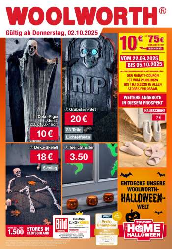 Prospekte Woolworth - 2.10.2025 - 13.10.2025.