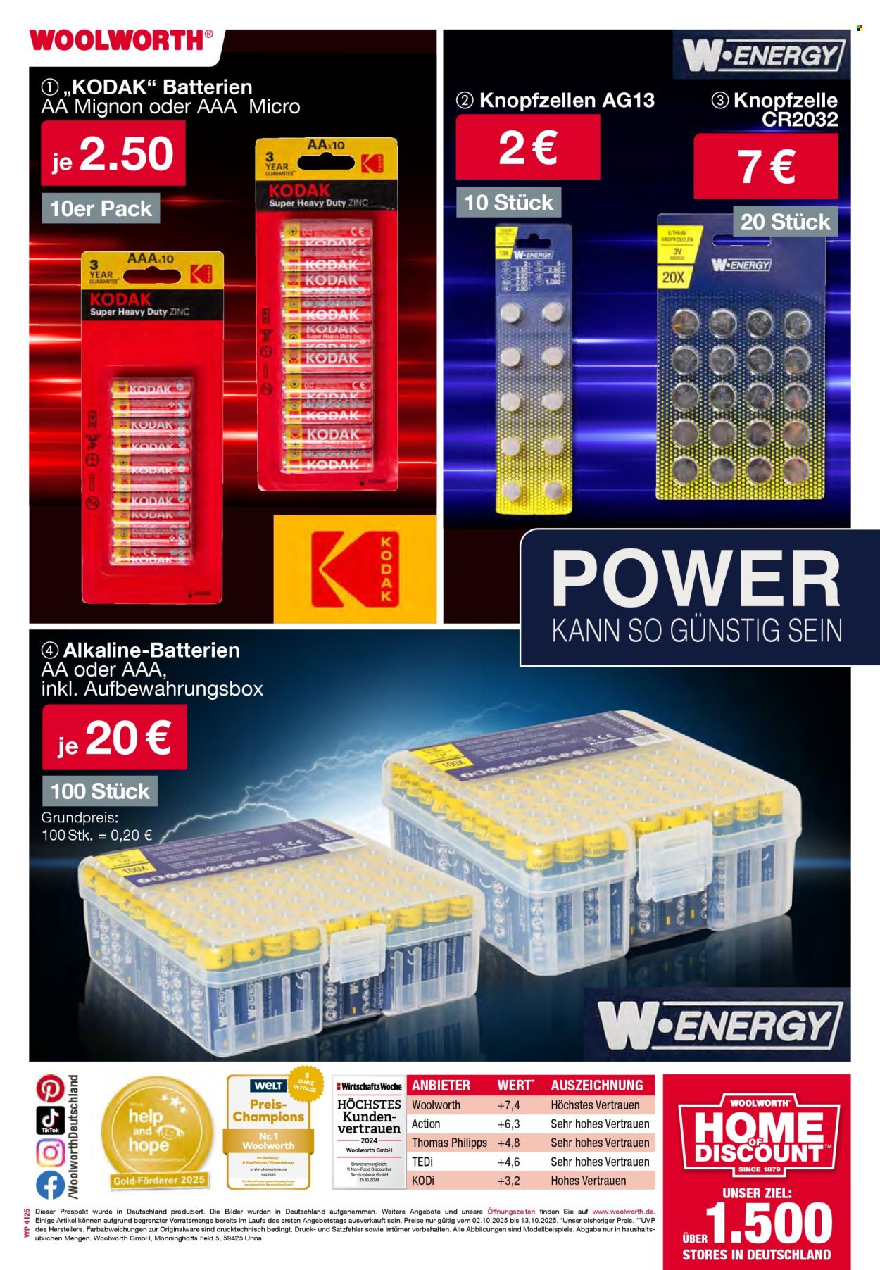 Woolworth Prospekte  - 2.10.2025 - 13.10.2025. Seite 79