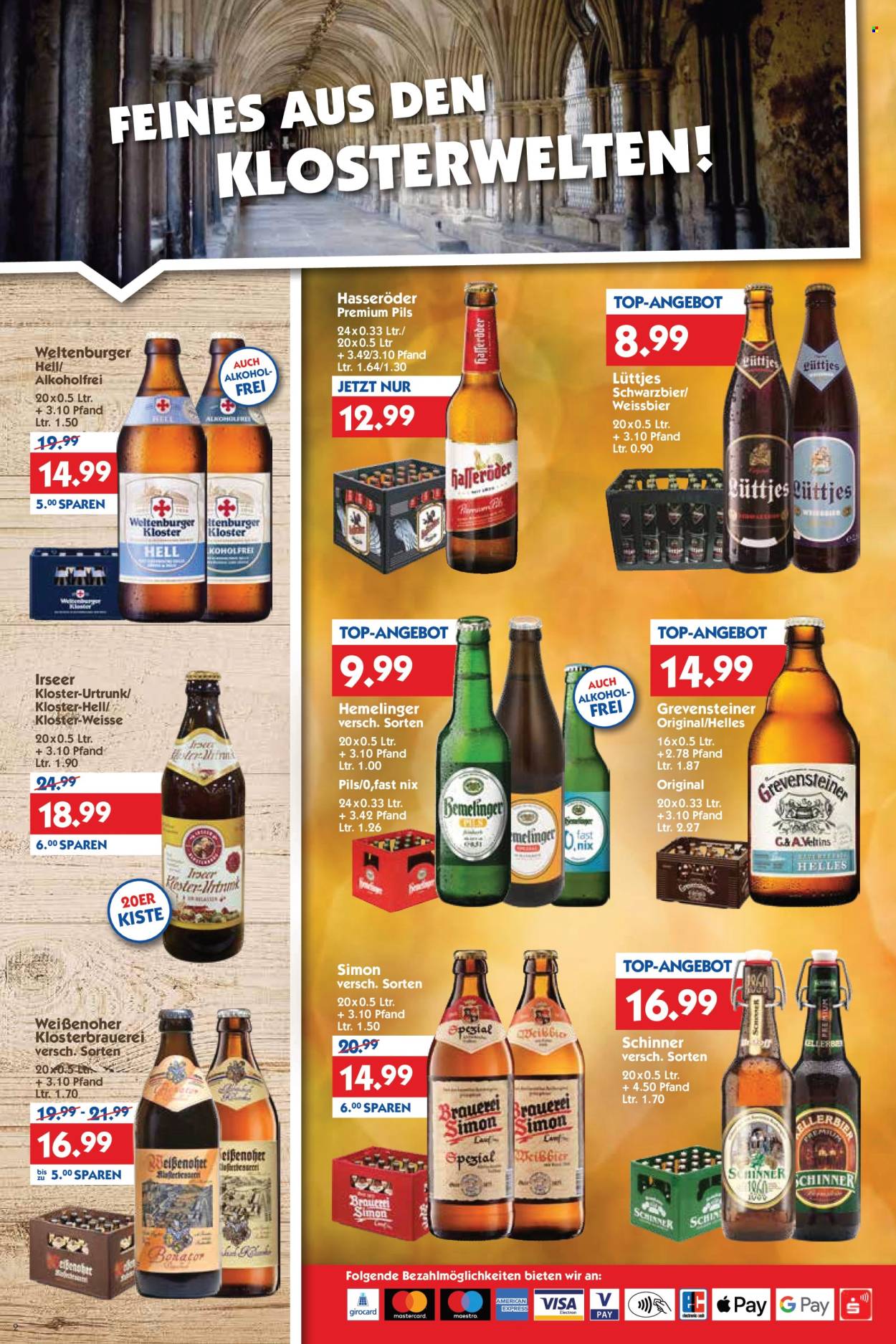 Hol'ab! Getränkemarkt Prospekte  - 6.10.2025 - 11.10.2025. Seite 2