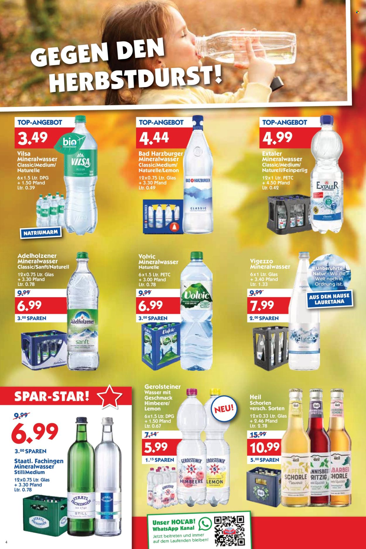 Hol'ab! Getränkemarkt Prospekte  - 6.10.2025 - 11.10.2025. Seite 4