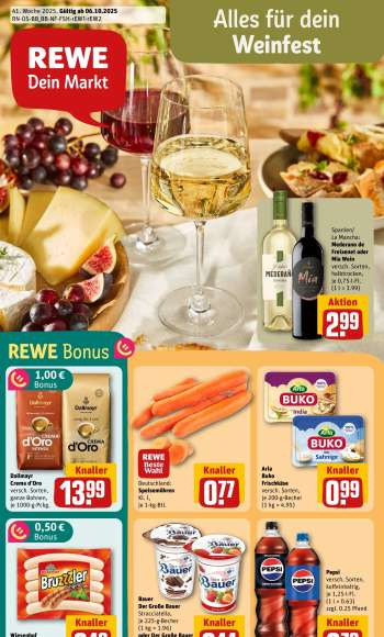 Prospekte REWE - 6.10.2025 - 12.10.2025.
