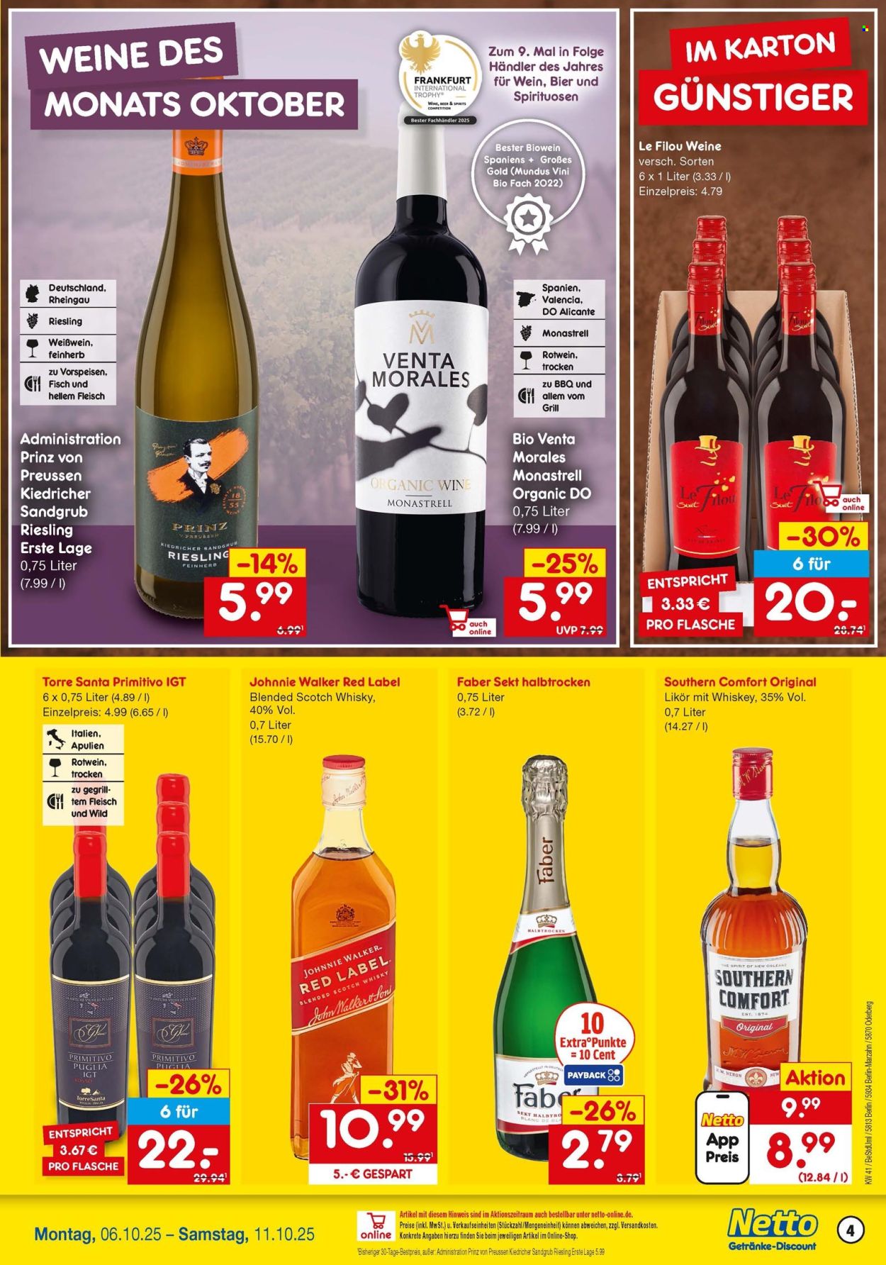 Netto Marken-Discount Prospekte  - 6.10.2025 - 11.10.2025. Seite 4