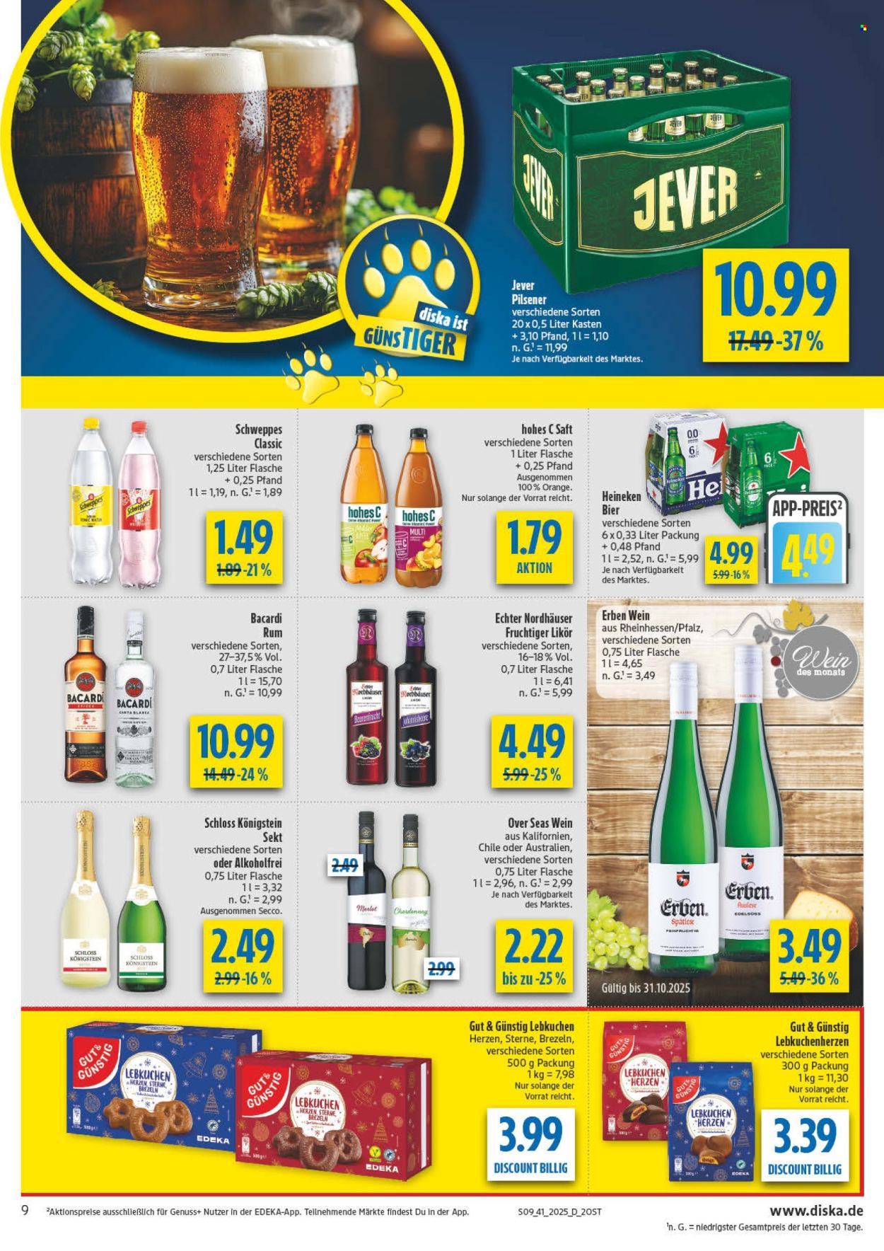 Diska Prospekte  - 6.10.2025 - 11.10.2025. Seite 9
