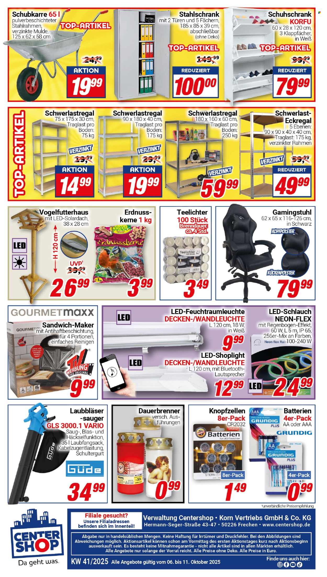 CENTERSHOP Prospekte  - 6.10.2025 - 11.10.2025. Seite 12