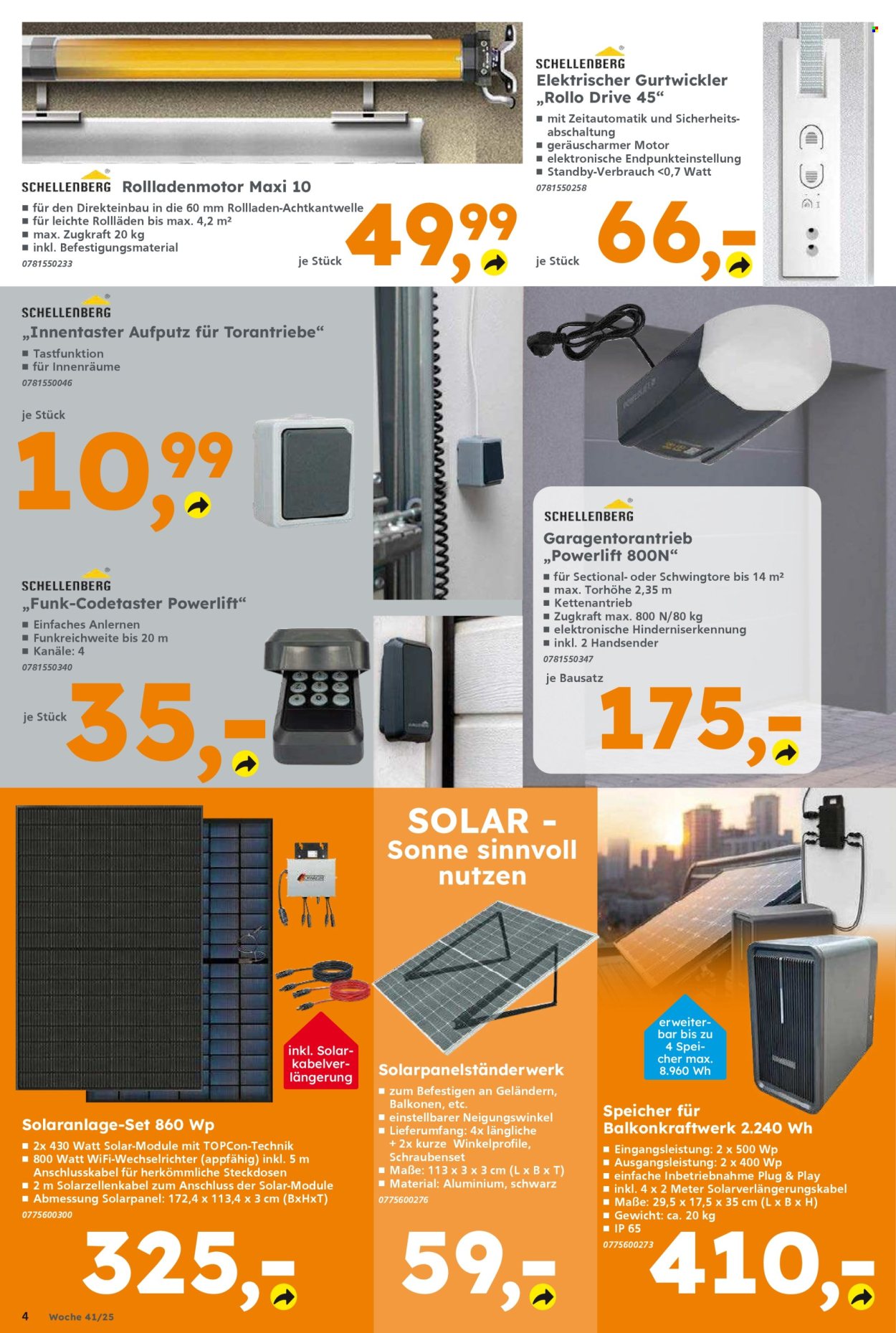 Globus Baumarkt Prospekte  - 6.10.2025 - 11.10.2025. Seite 4