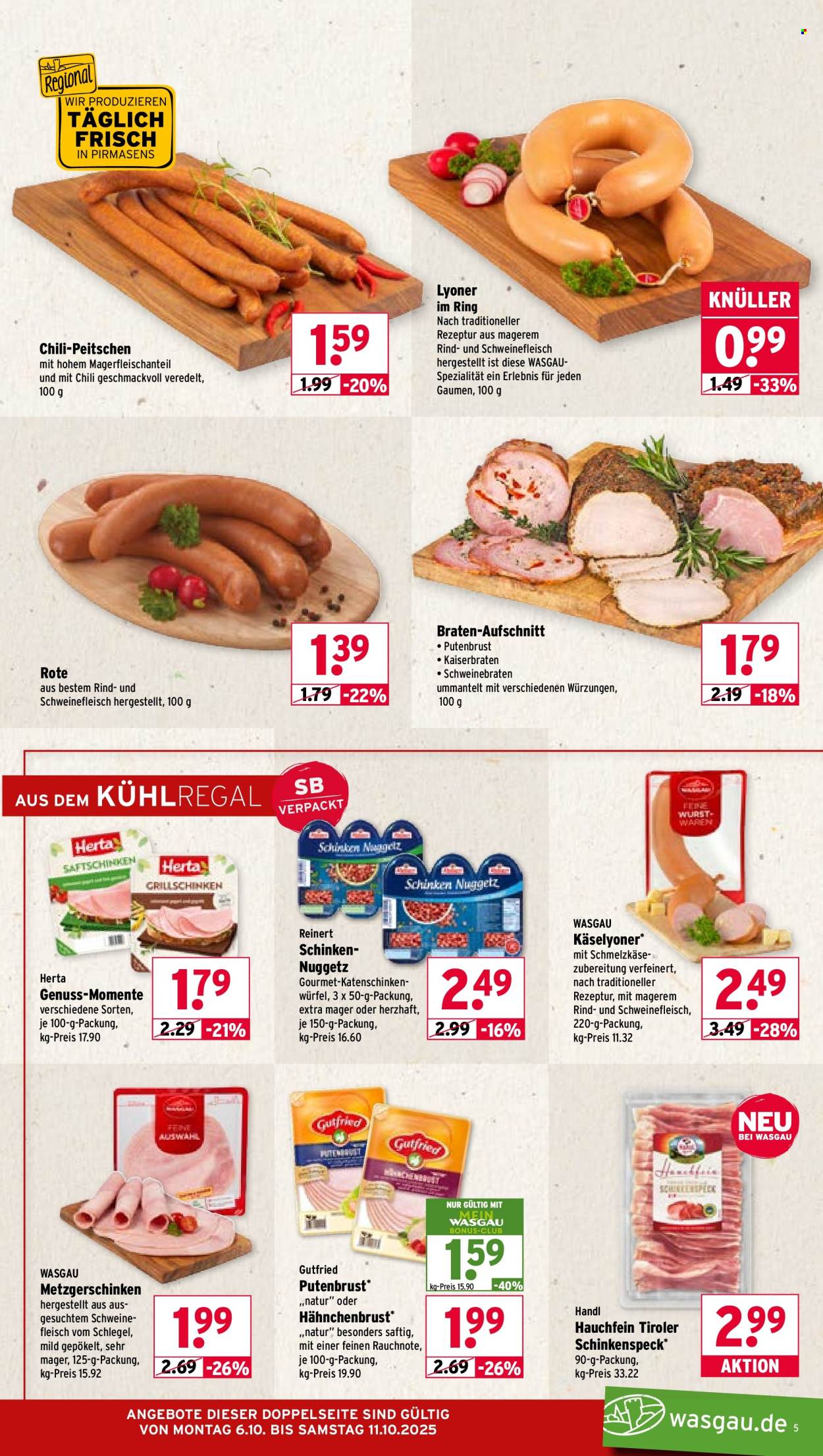 Wasgau Prospekte  - 6.10.2025 - 11.10.2025. Seite 5