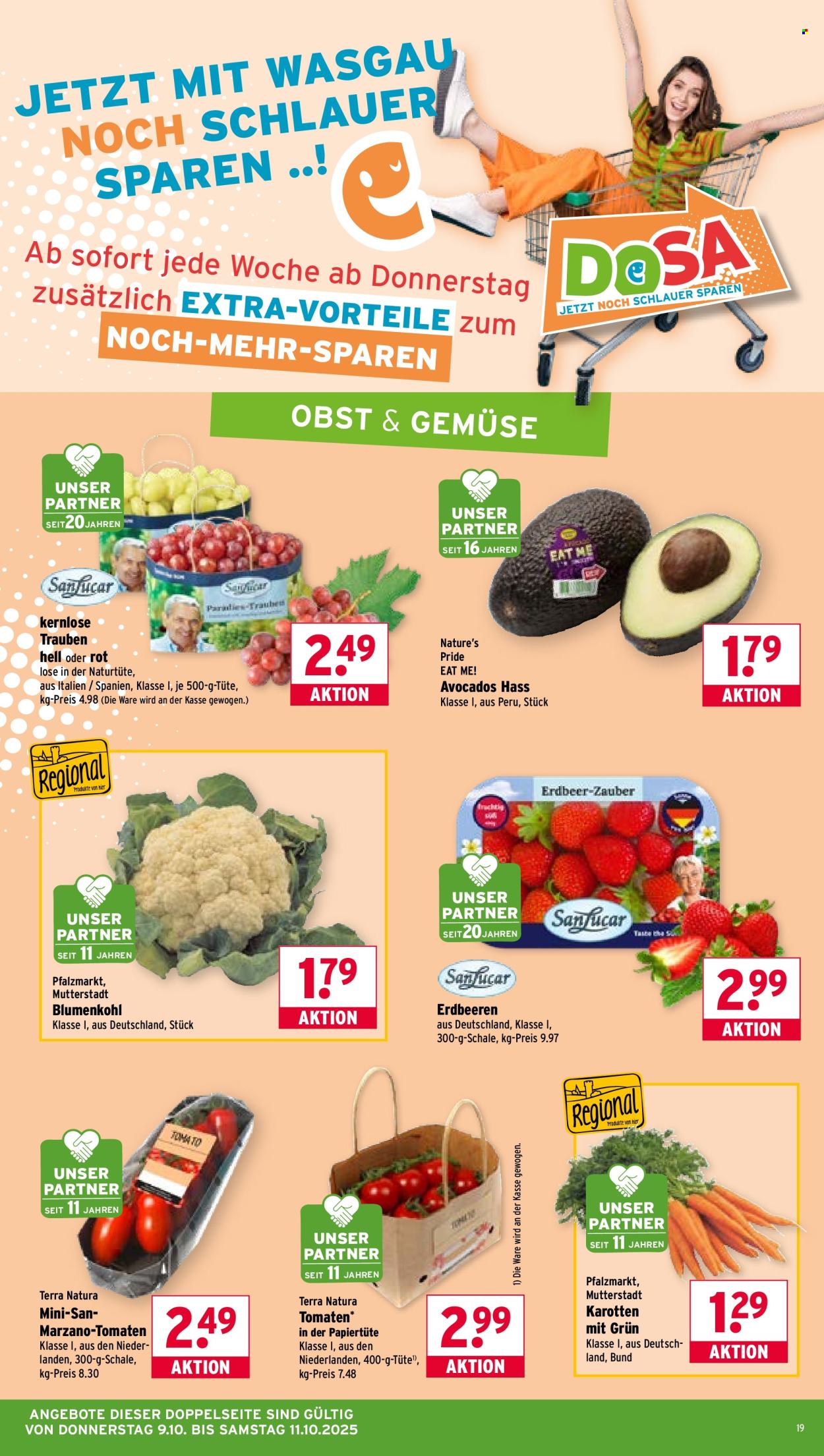 Wasgau Prospekte  - 6.10.2025 - 11.10.2025. Seite 19
