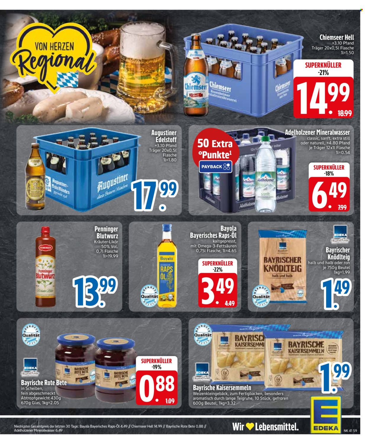 Edeka Prospekte  - 6.10.2025 - 11.10.2025. Seite 9