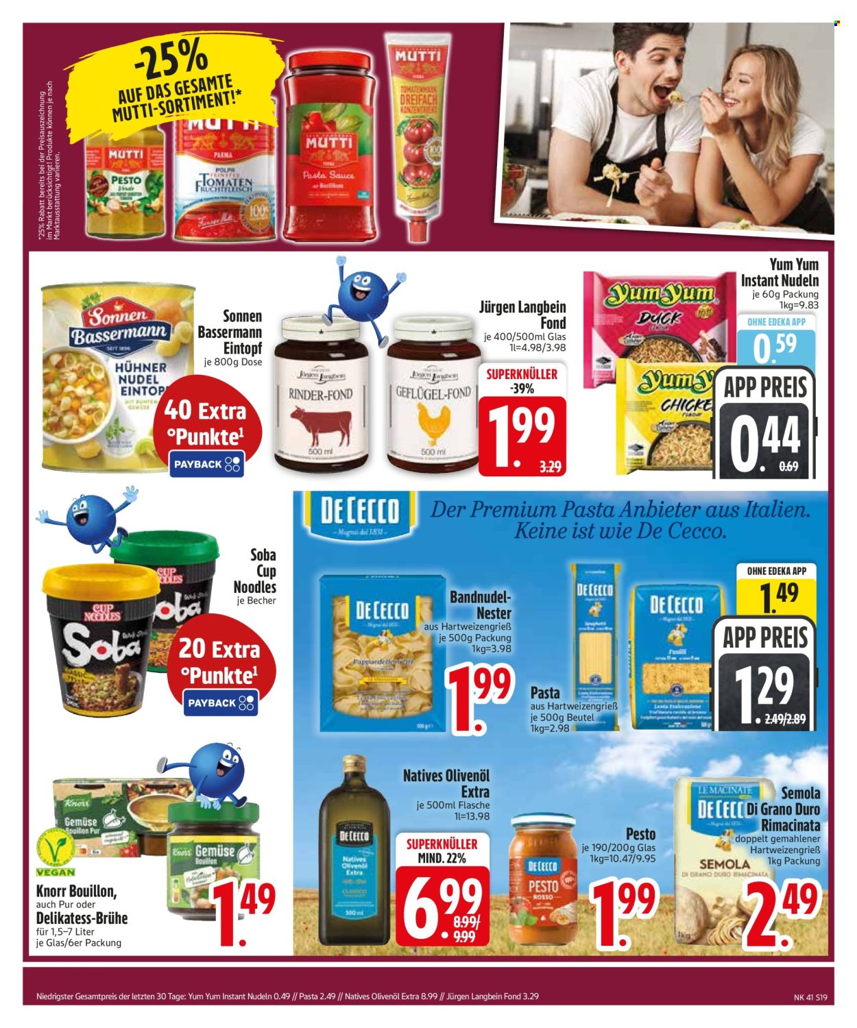Edeka Prospekte  - 6.10.2025 - 11.10.2025. Seite 19