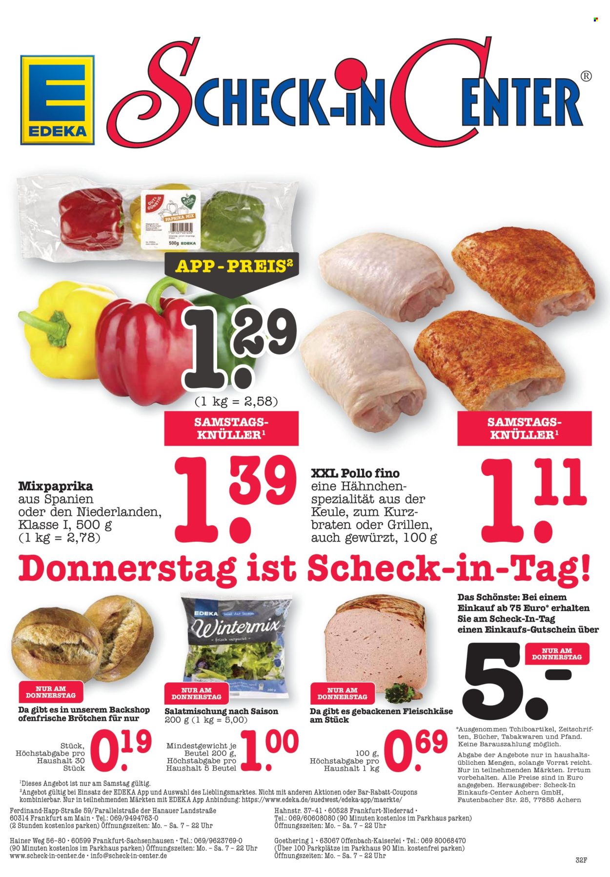 Scheck-in Prospekte  - 6.10.2025 - 11.10.2025. Seite 32