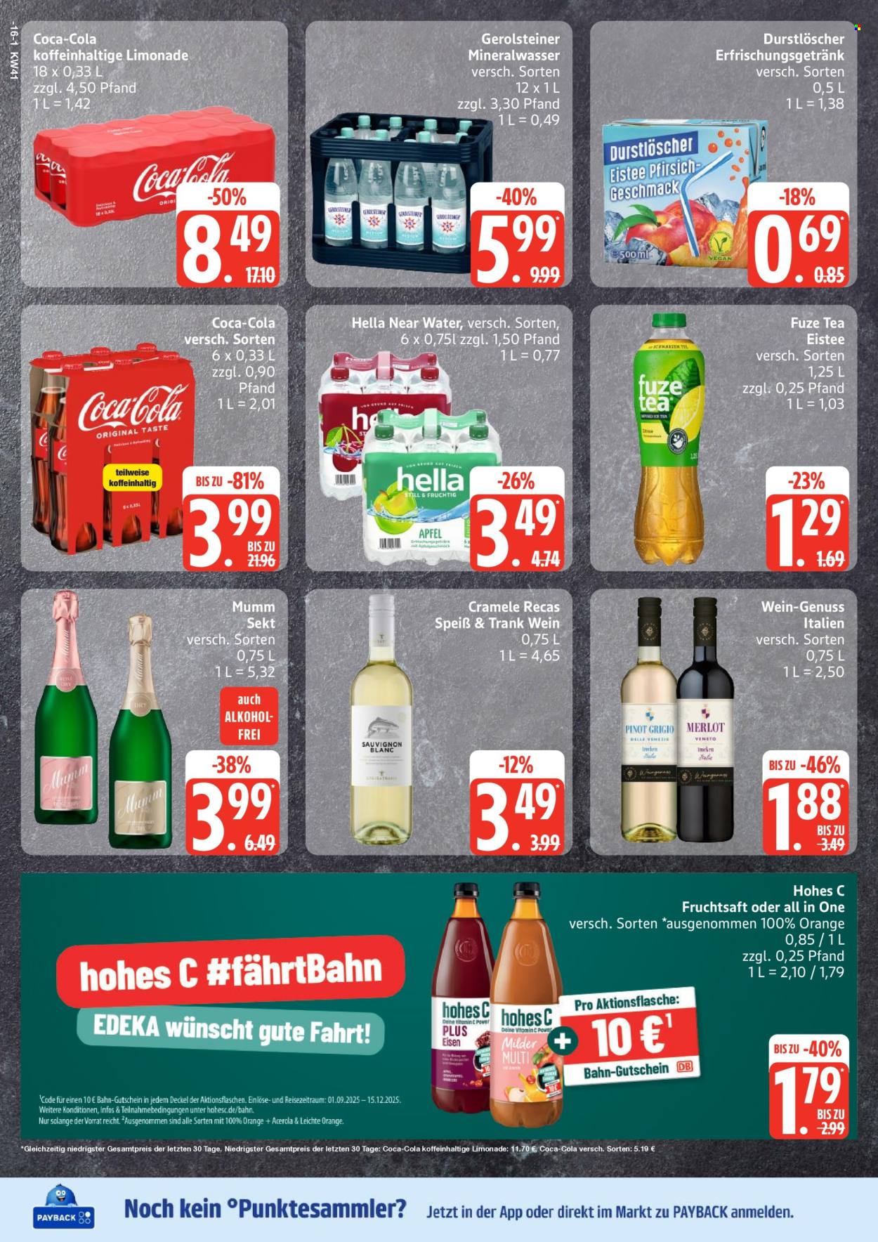 Edeka Prospekte  - 6.10.2025 - 11.10.2025. Seite 16