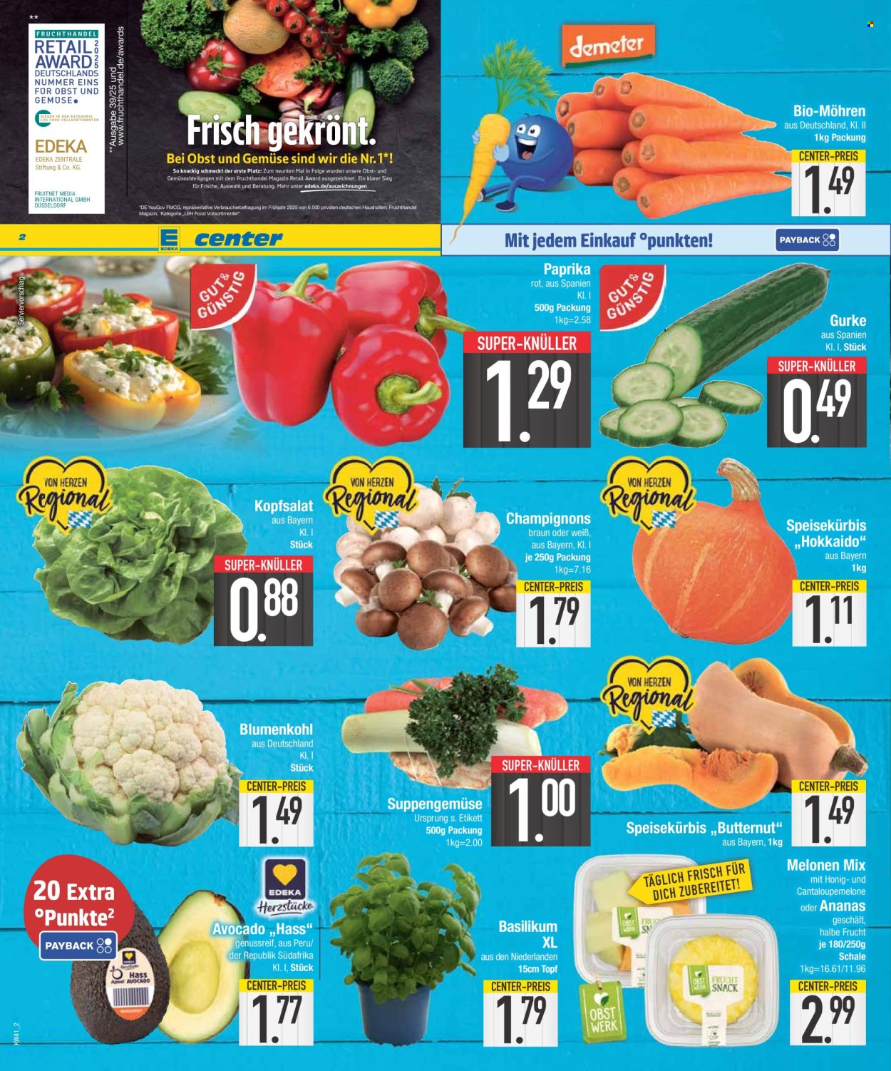 Edeka Prospekte  - 6.10.2025 - 11.10.2025. Seite 2