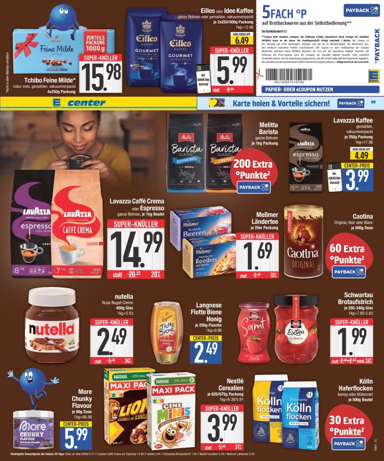 Edeka Prospekte  - 6.10.2025 - 11.10.2025. Seite 15