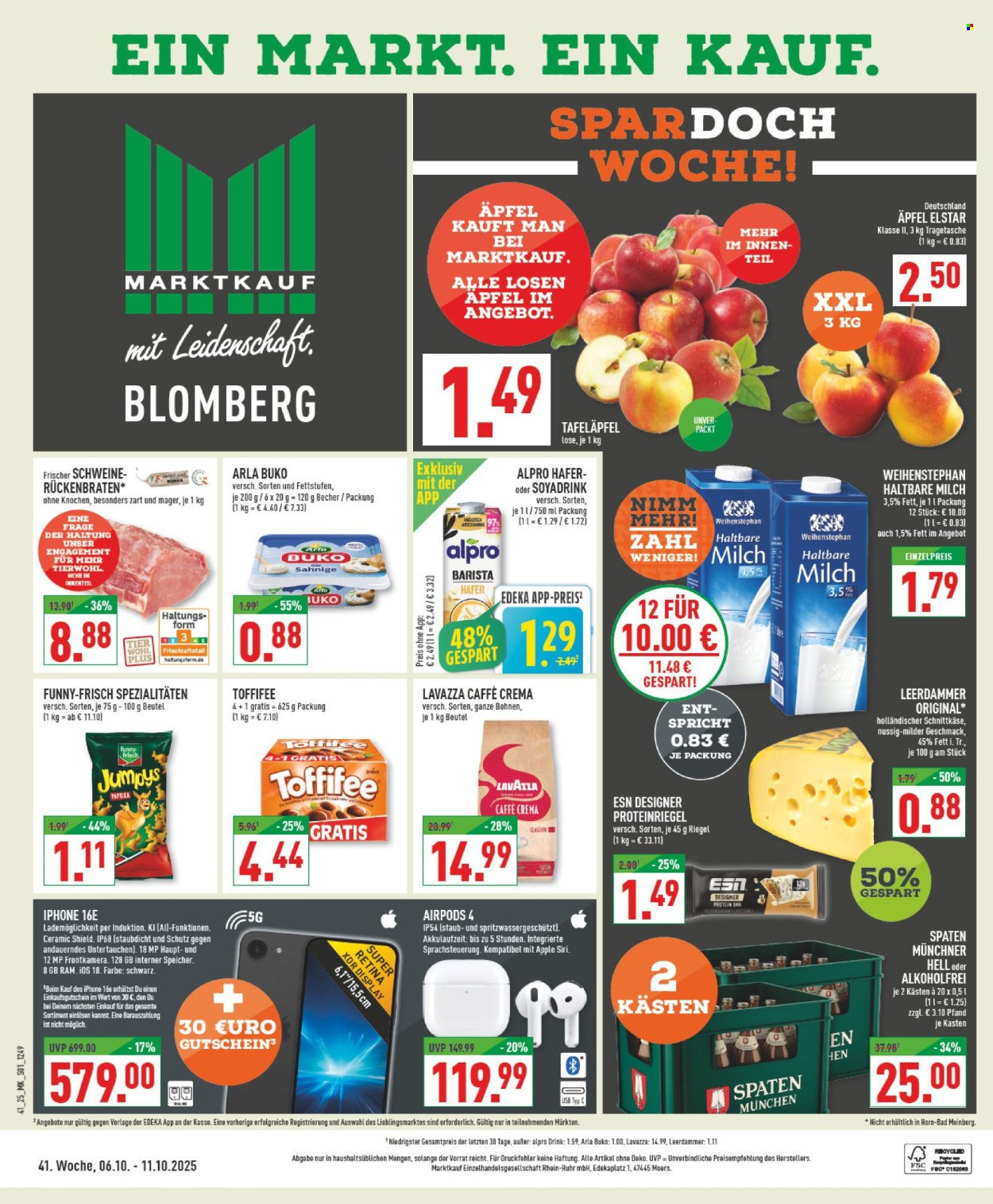 Marktkauf Prospekte  - 6.10.2025 - 11.10.2025. Seite 1