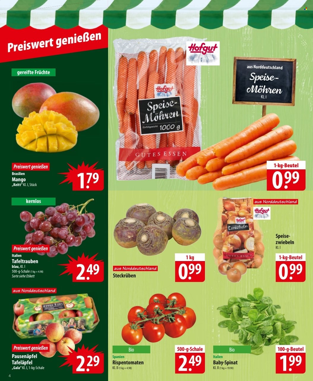 famila Prospekte  - 6.10.2025 - 11.10.2025. Seite 4