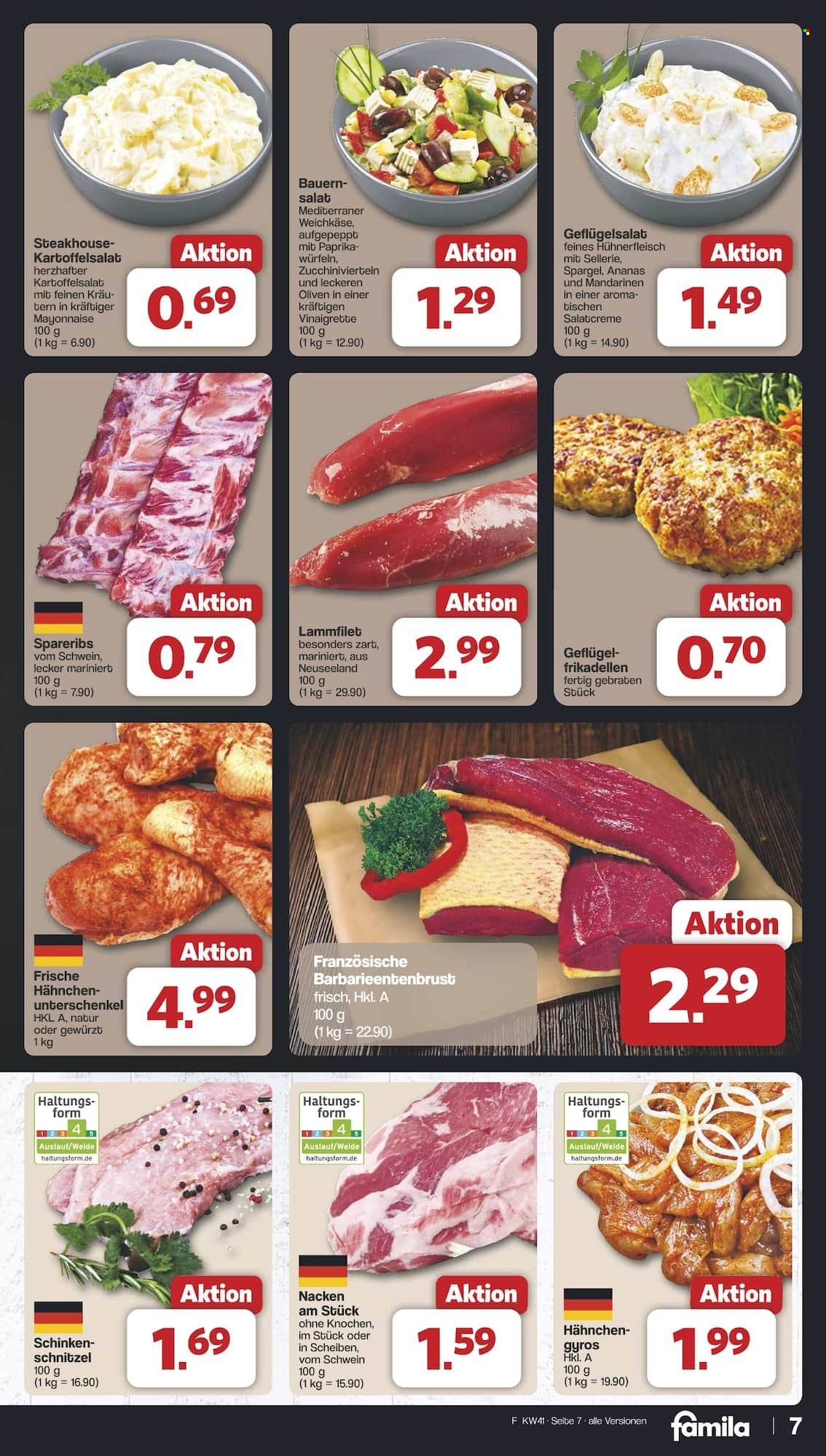 famila Prospekte  - 6.10.2025 - 11.10.2025. Seite 7