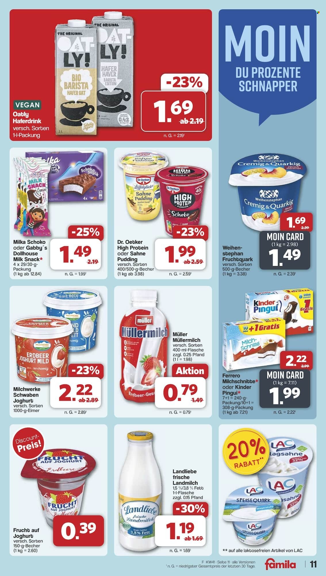 famila Prospekte  - 6.10.2025 - 11.10.2025. Seite 11