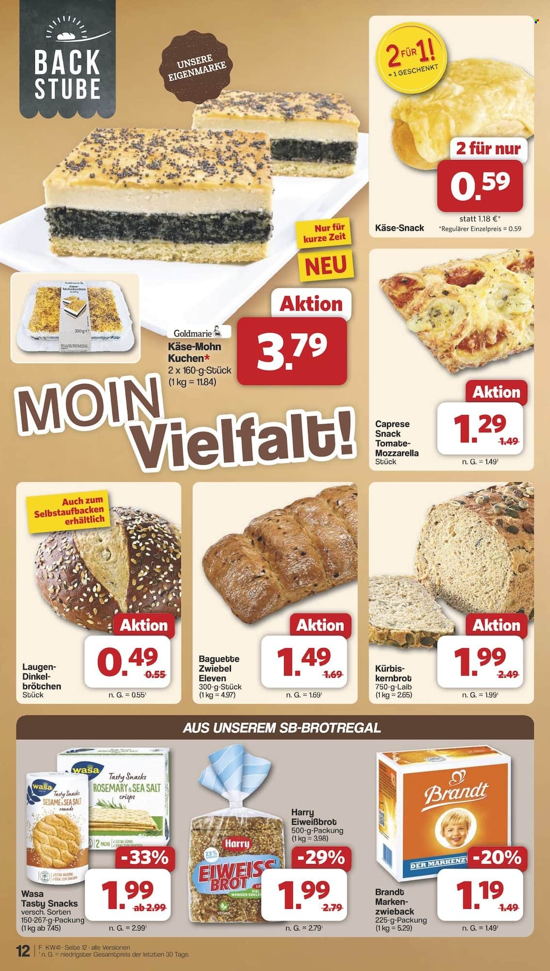 famila Prospekte  - 6.10.2025 - 11.10.2025. Seite 12