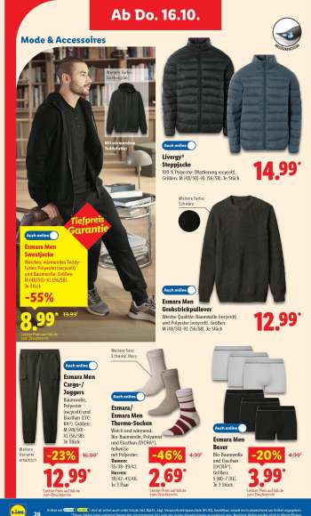 thumbnail - LIVERGY® Steppjacke
