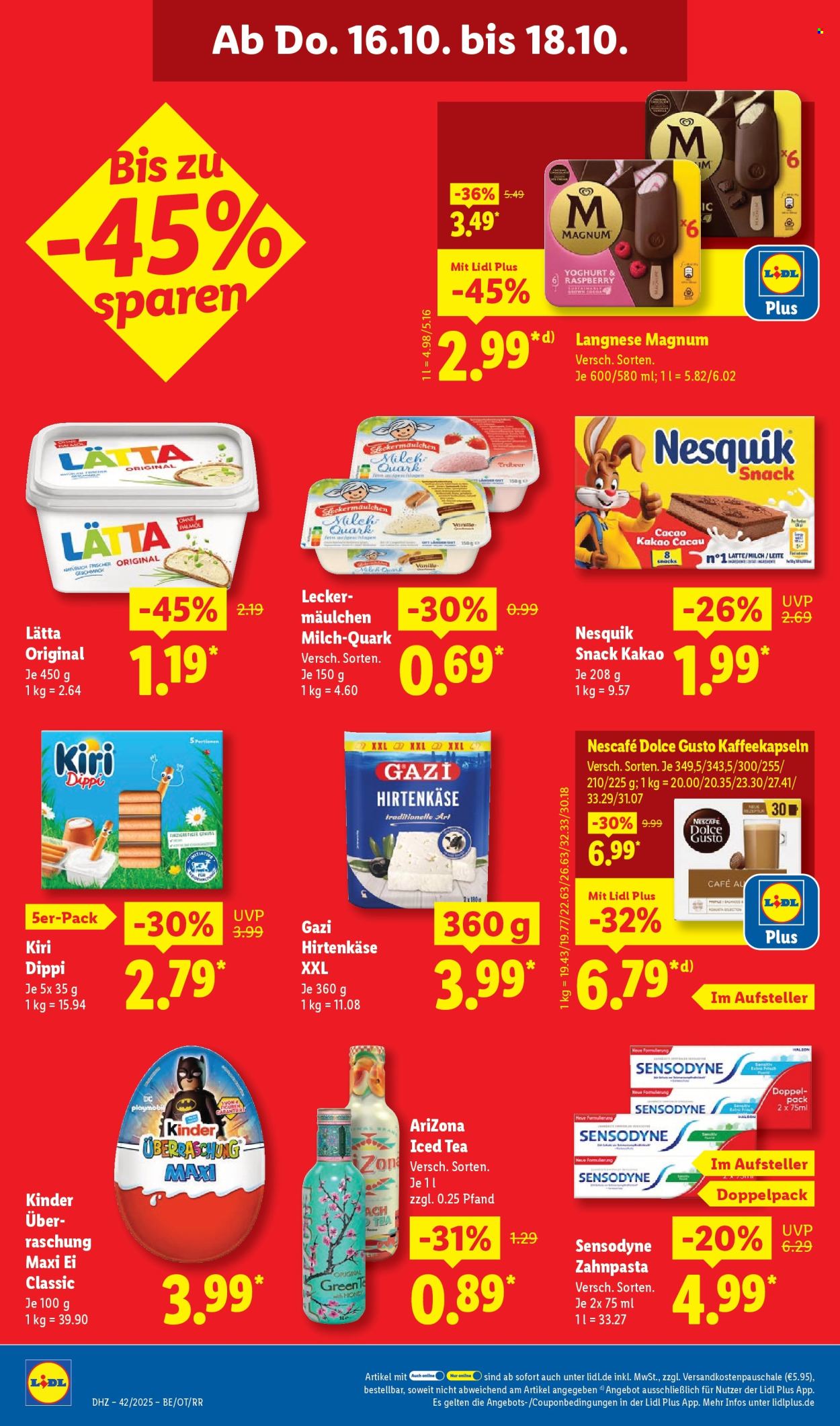 Lidl Prospekte  - 13.10.2025 - 18.10.2025. Seite 62