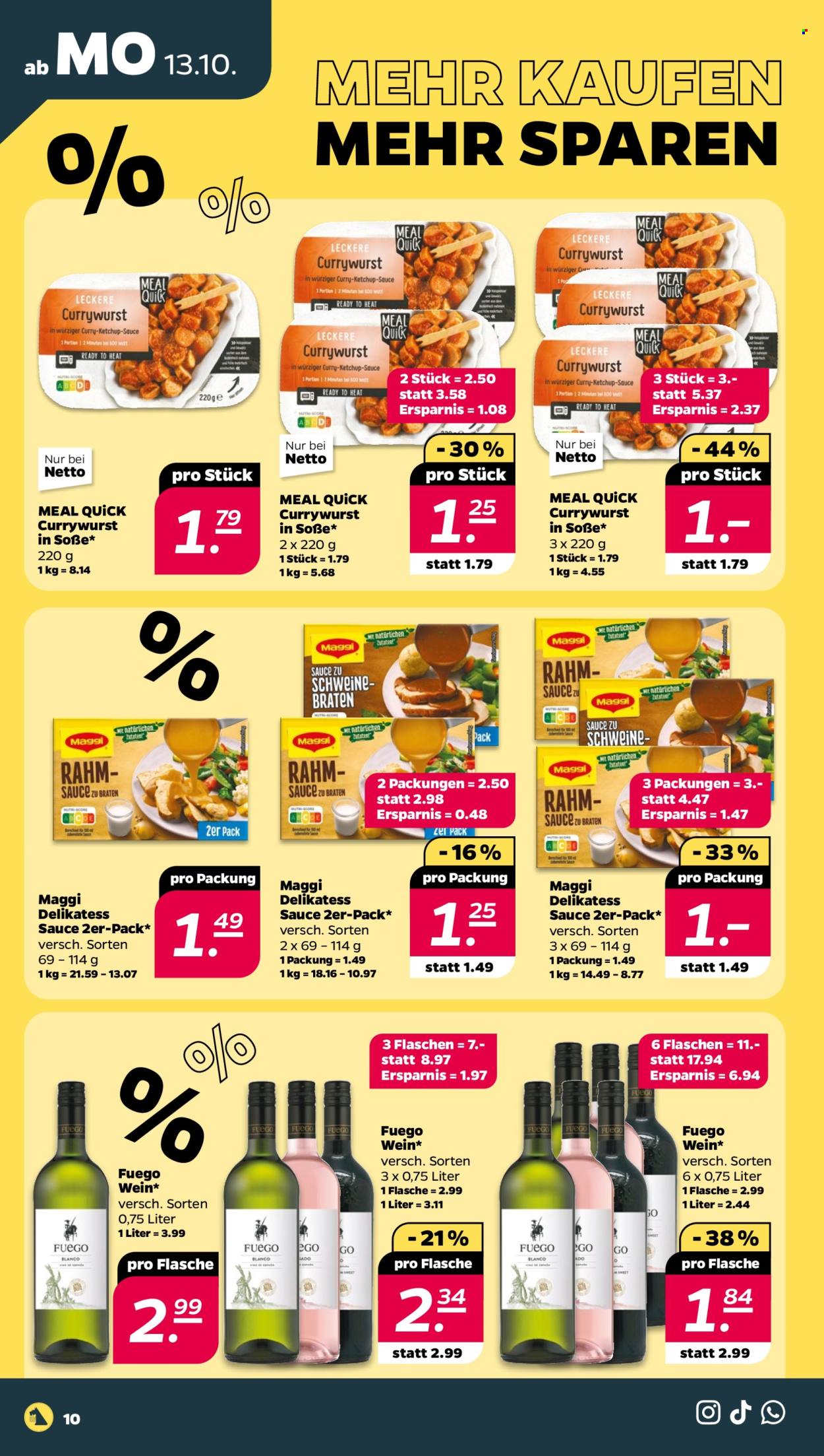 Netto Prospekte  - 13.10.2025 - 18.10.2025. Seite 10