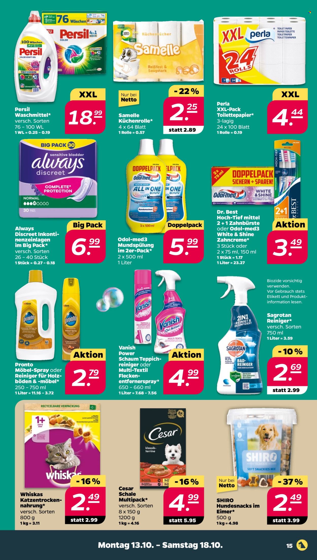 Netto Prospekte  - 13.10.2025 - 18.10.2025. Seite 15