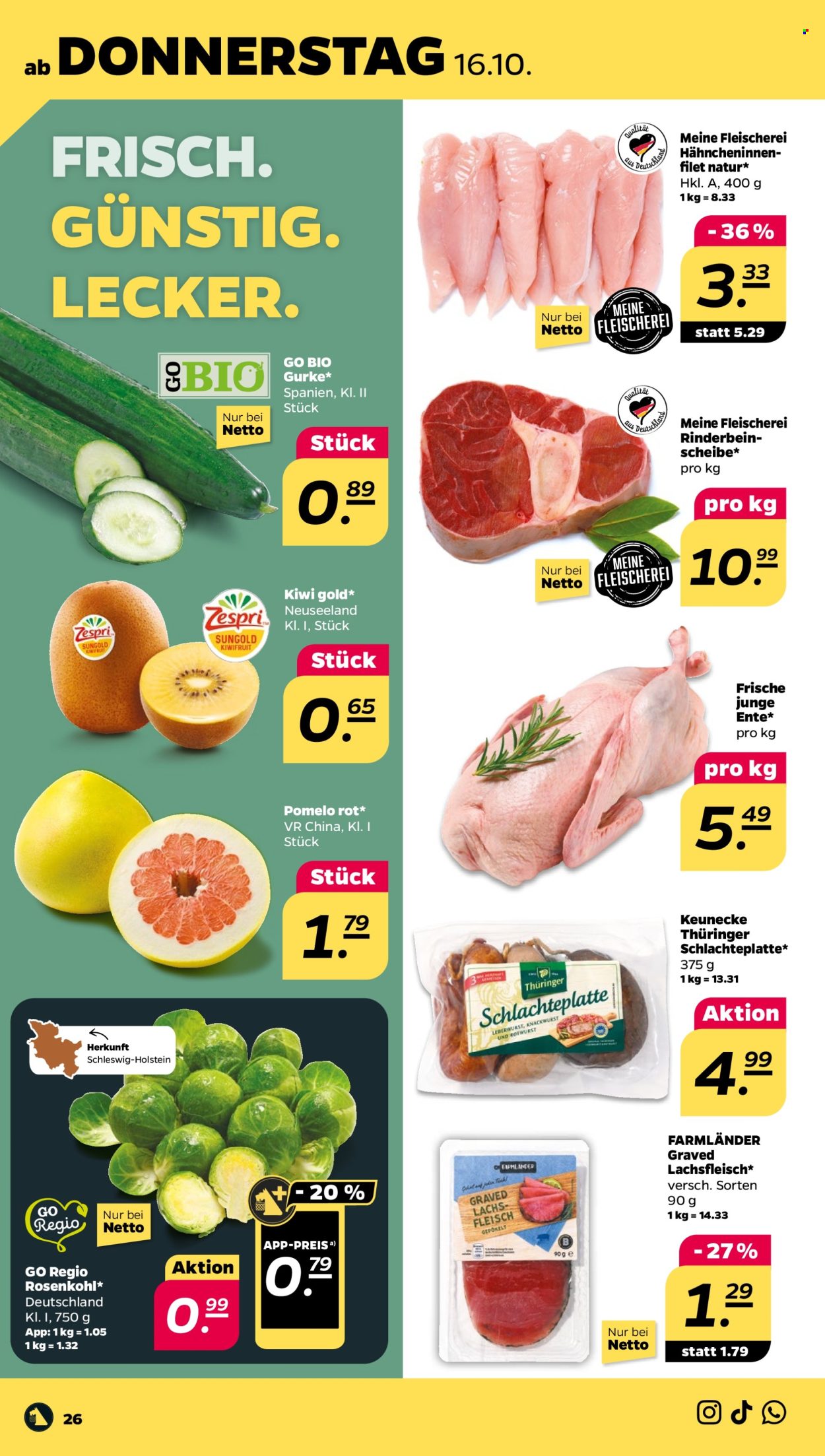 Netto Prospekte  - 13.10.2025 - 18.10.2025. Seite 26