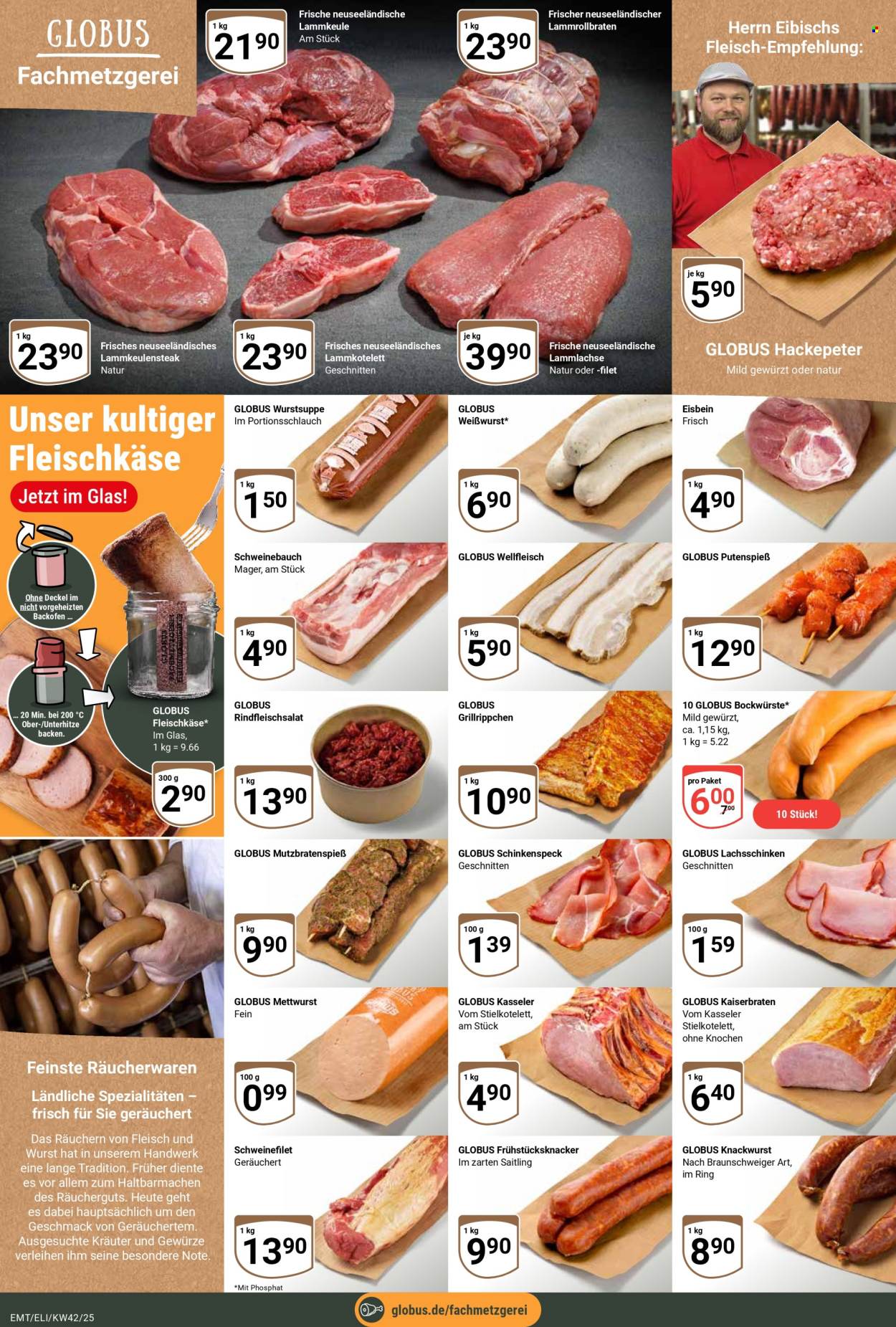 Globus Prospekte  - 13.10.2025 - 18.10.2025. Seite 8