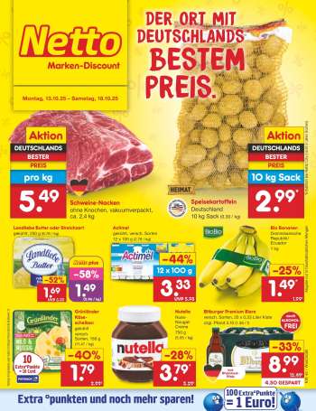 Prospekte Netto Marken-Discount - 13.10.2025 - 18.10.2025.