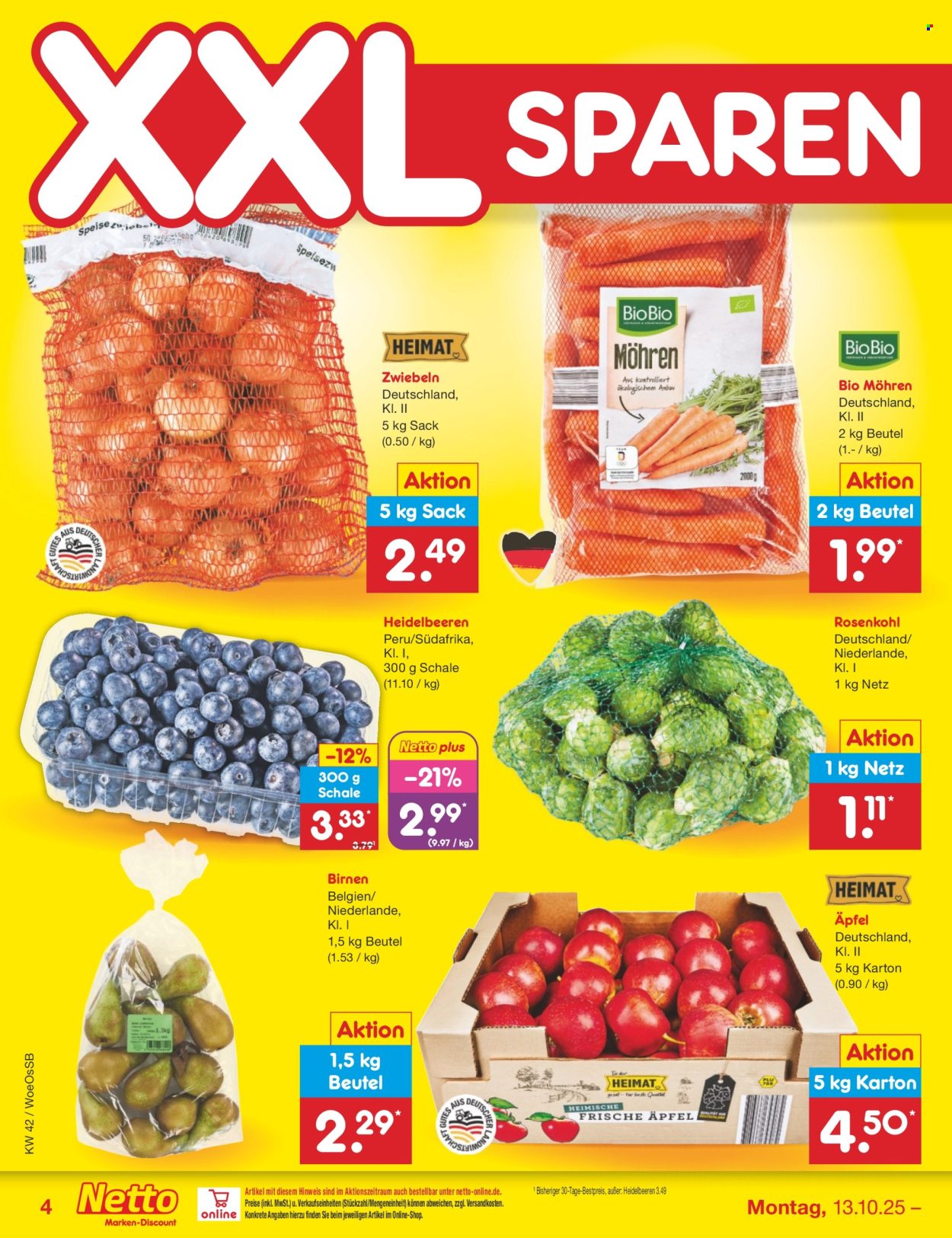Netto Marken-Discount Prospekte  - 13.10.2025 - 18.10.2025. Seite 4
