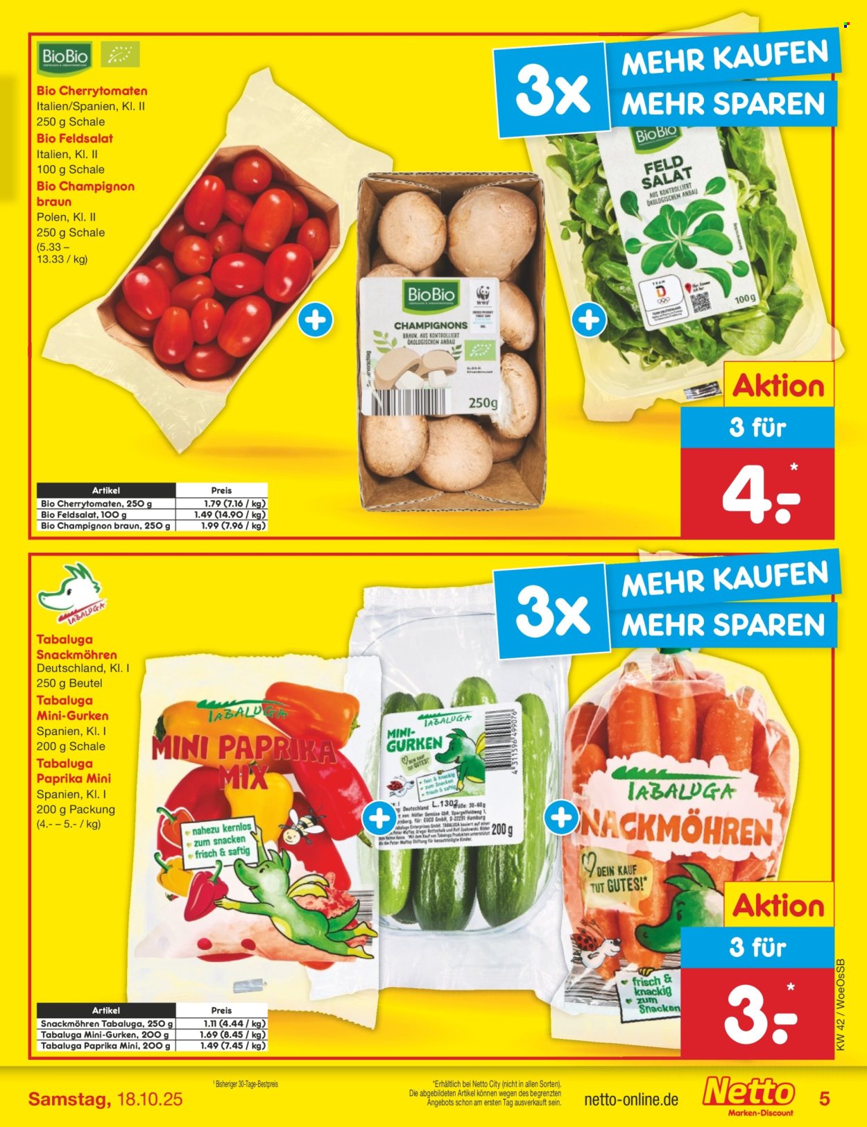 Netto Marken-Discount Prospekte  - 13.10.2025 - 18.10.2025. Seite 5