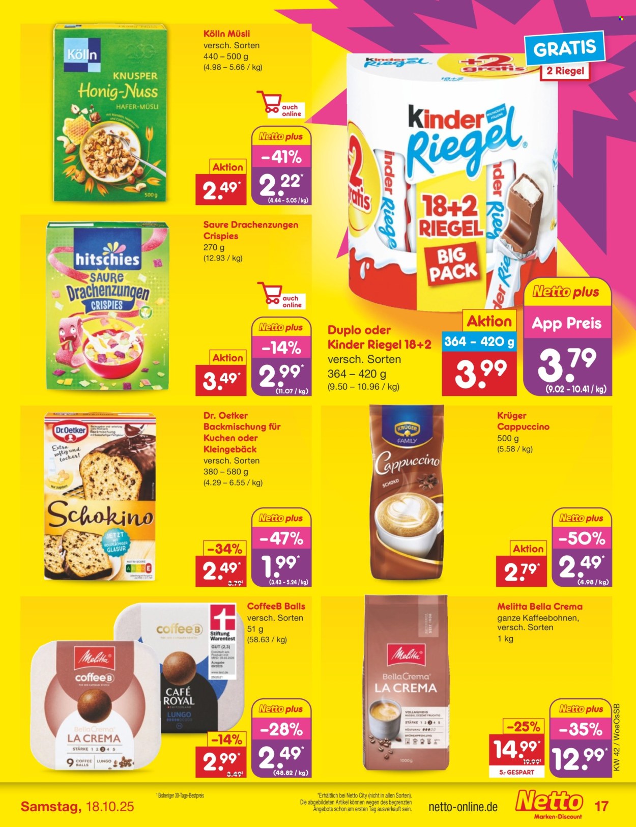 Netto Marken-Discount Prospekte  - 13.10.2025 - 18.10.2025. Seite 19