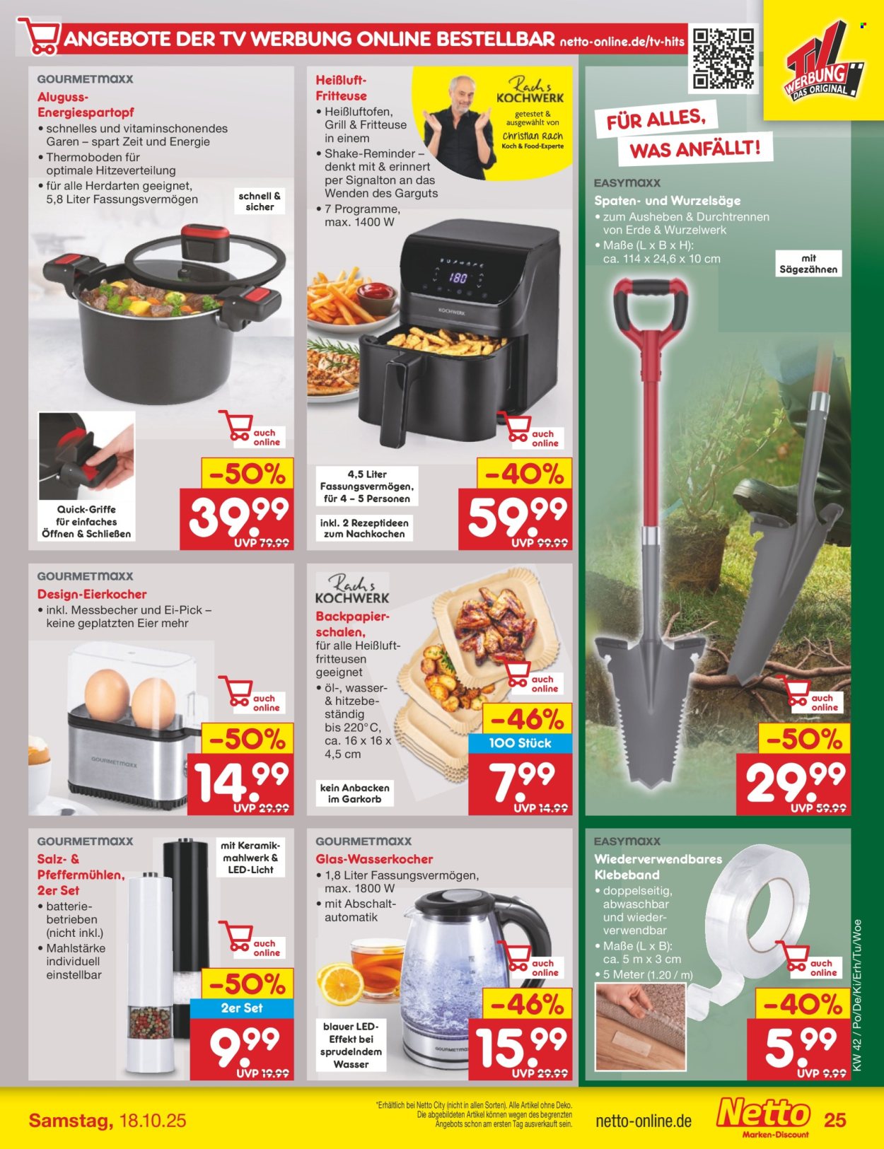 Netto Marken-Discount Prospekte  - 13.10.2025 - 18.10.2025. Seite 29