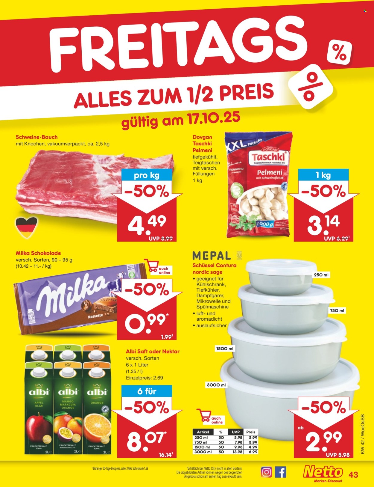 Netto Marken-Discount Prospekte  - 13.10.2025 - 18.10.2025. Seite 49