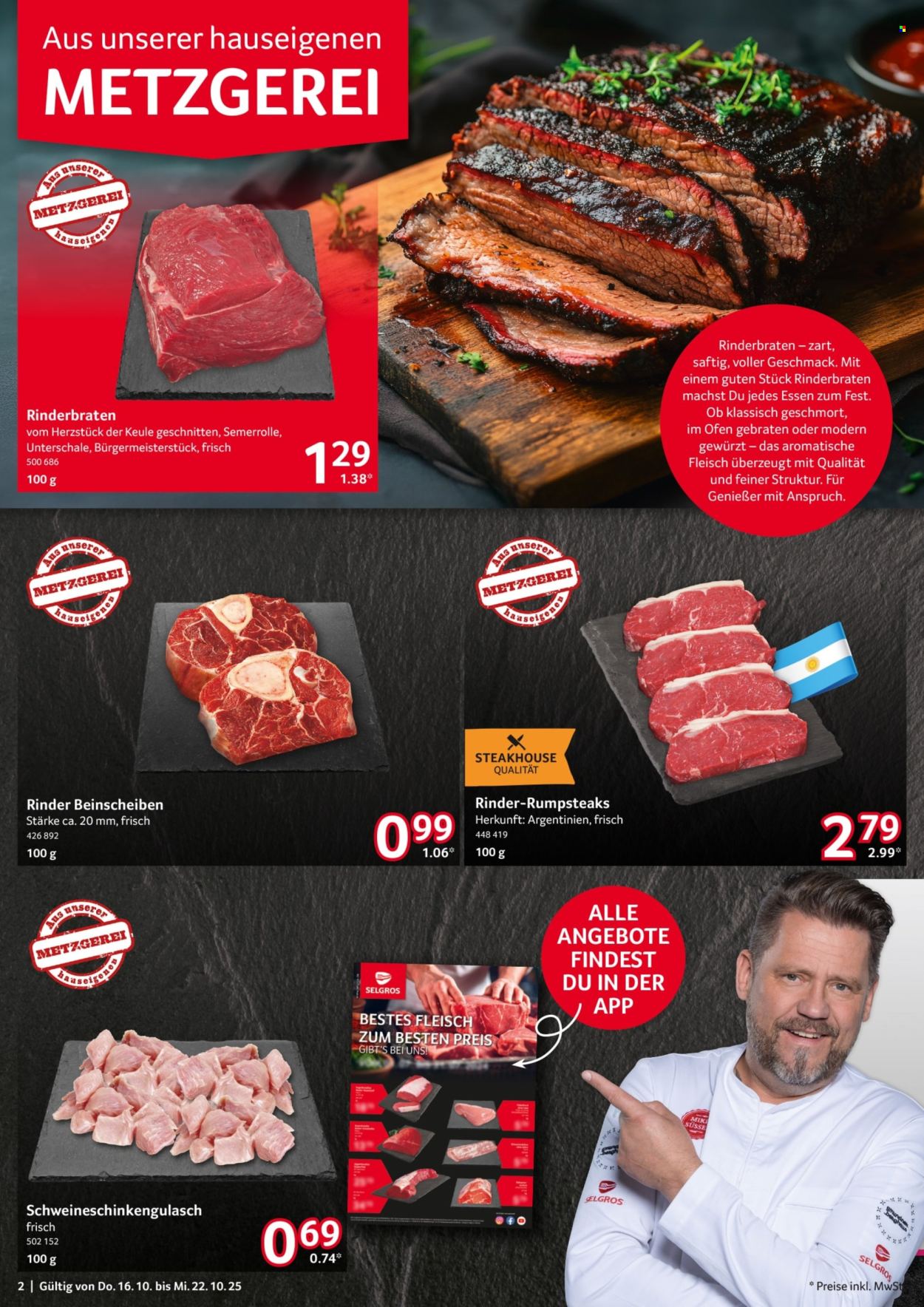 Selgros Prospekte  - 16.10.2025 - 22.10.2025. Seite 2