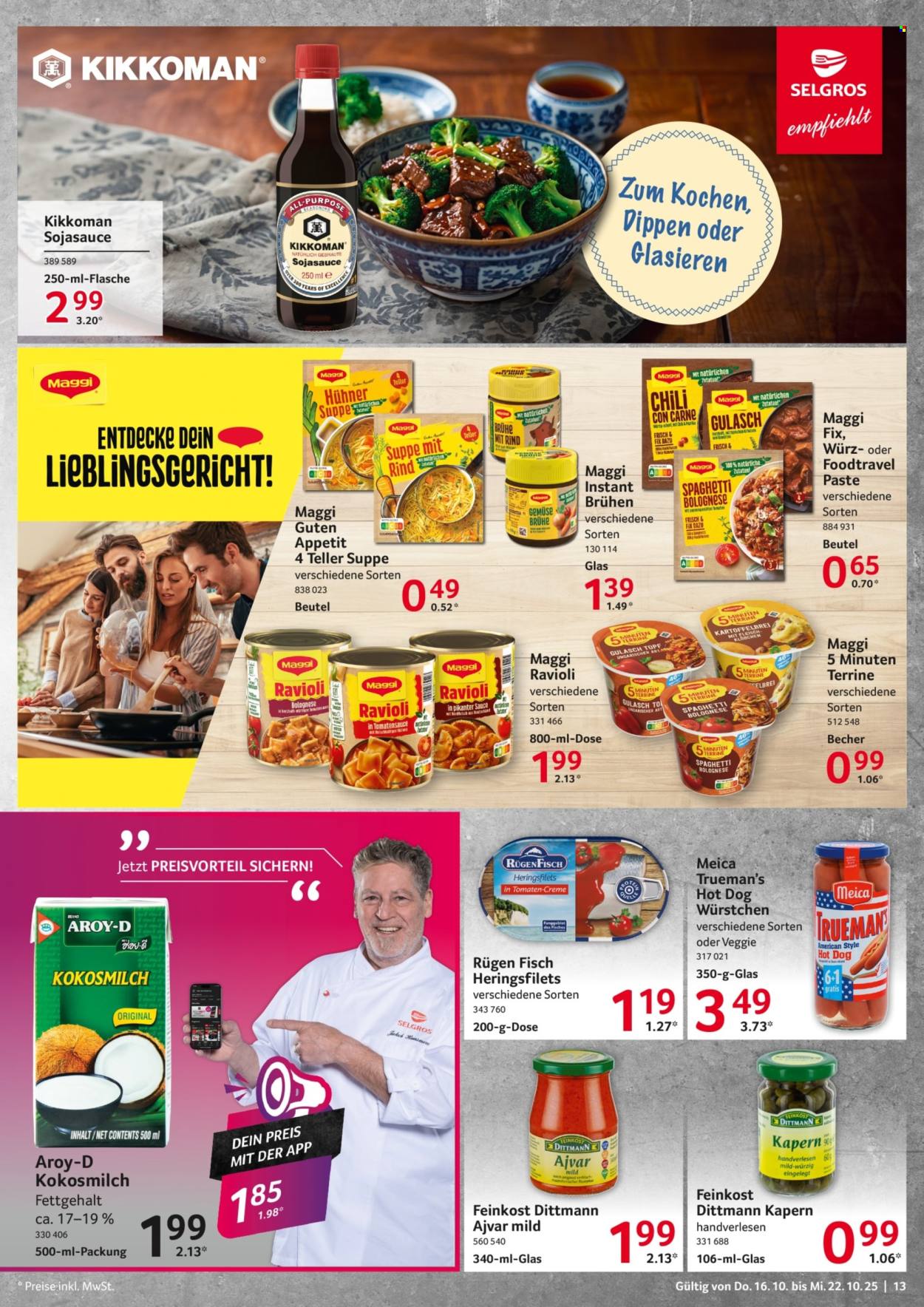 Selgros Prospekte  - 16.10.2025 - 22.10.2025. Seite 13