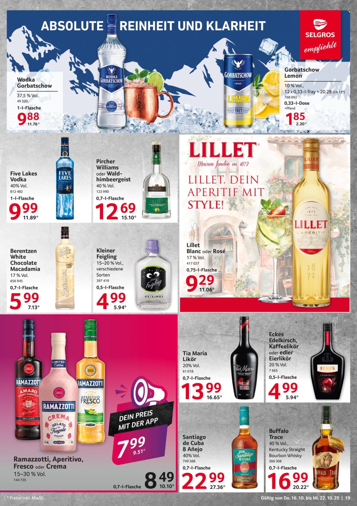 Selgros Prospekte  - 16.10.2025 - 22.10.2025. Seite 19