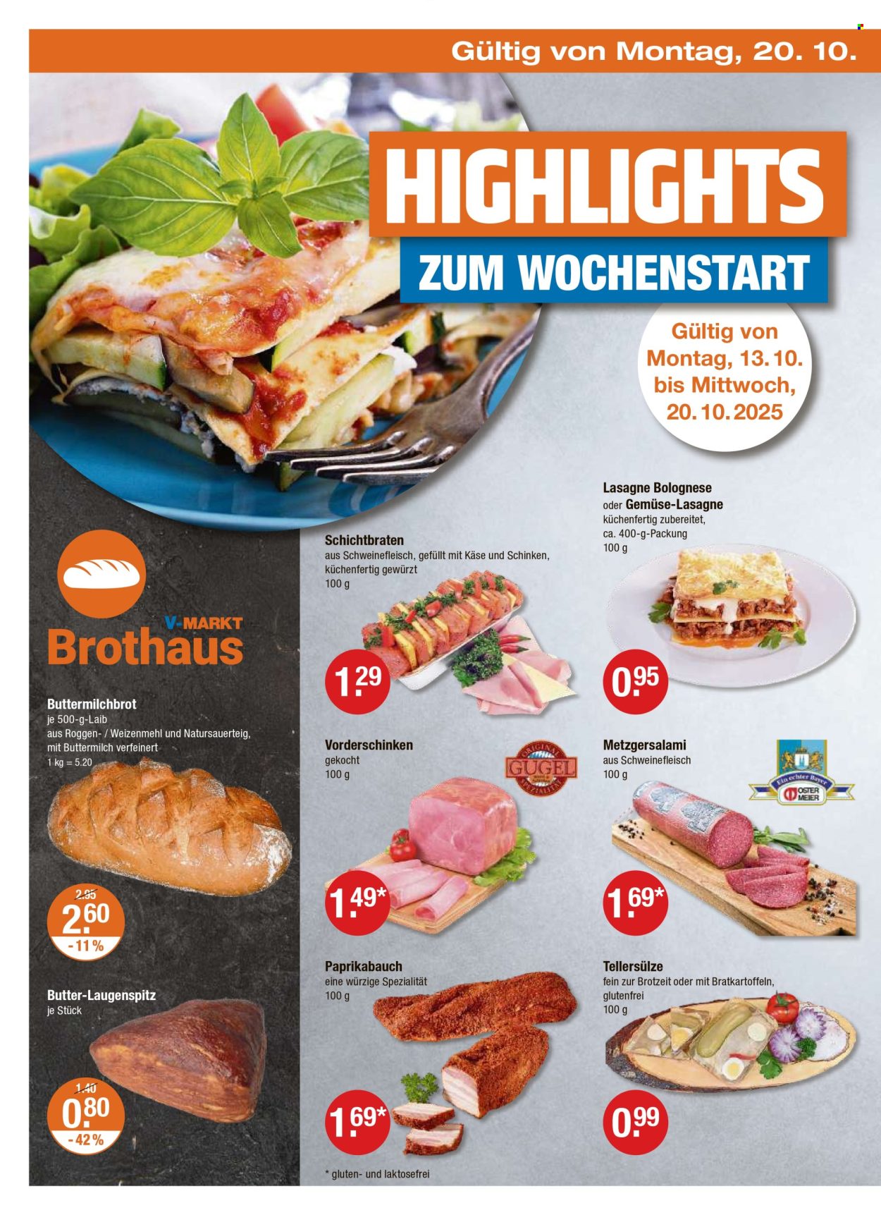 V-Markt Prospekte  - 16.10.2025 - 22.10.2025. Seite 22