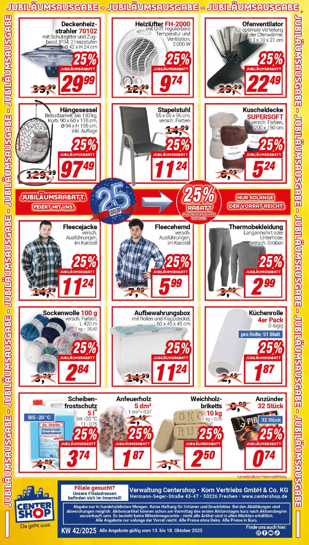 CENTERSHOP Prospekte  - 13.10.2025 - 18.10.2025. Seite 12