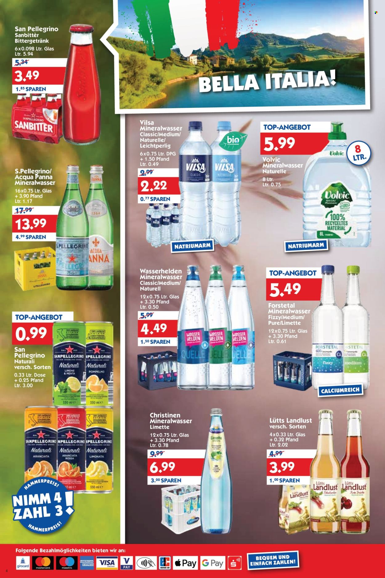 Hol'ab! Getränkemarkt Prospekte  - 13.10.2025 - 18.10.2025. Seite 4