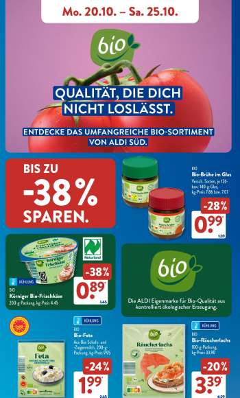 thumbnail - Körniger Bio-Frischkäse